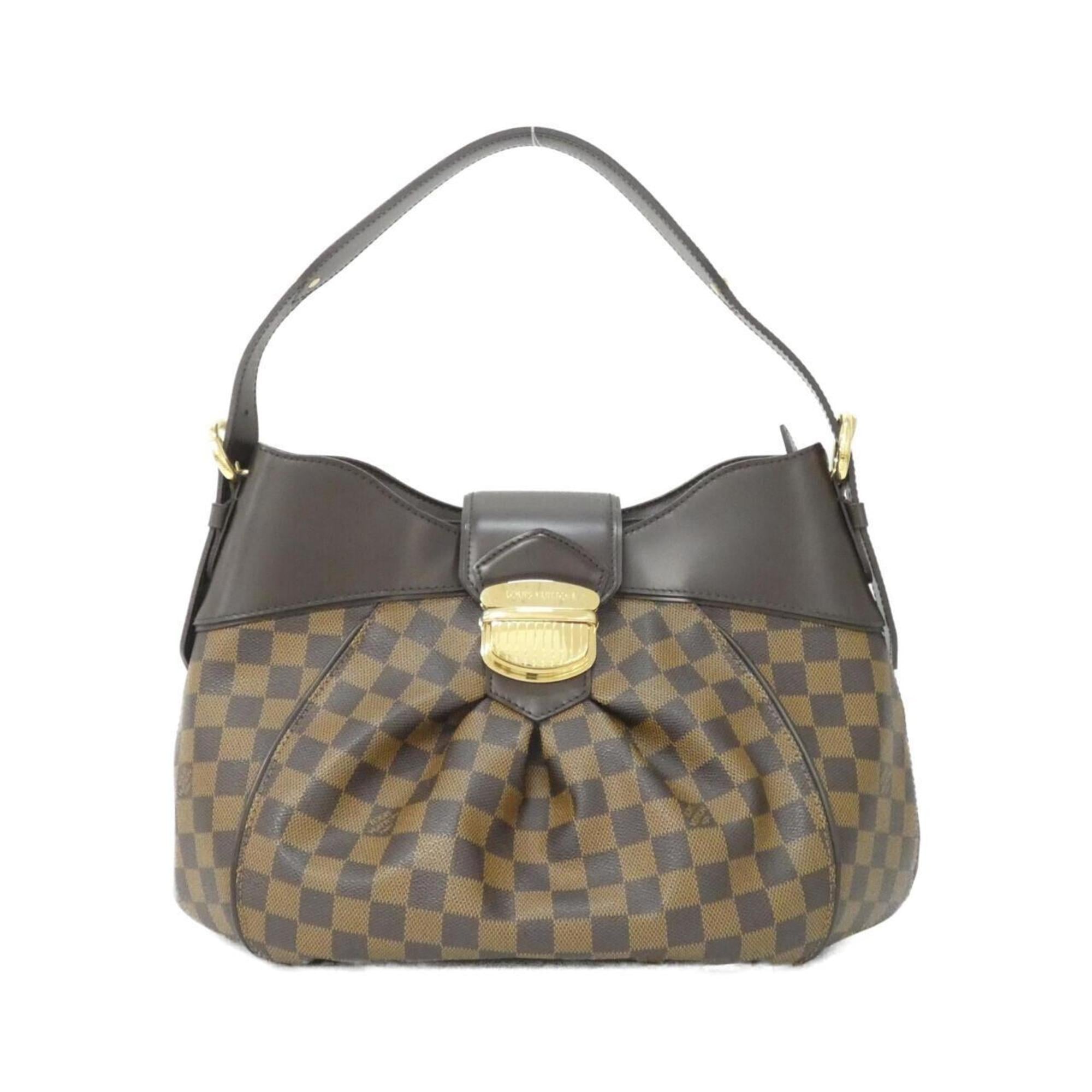 Louis Vuitton Damier Ebene Coated Canvas Shoulder Bag (Pre-Owned)
