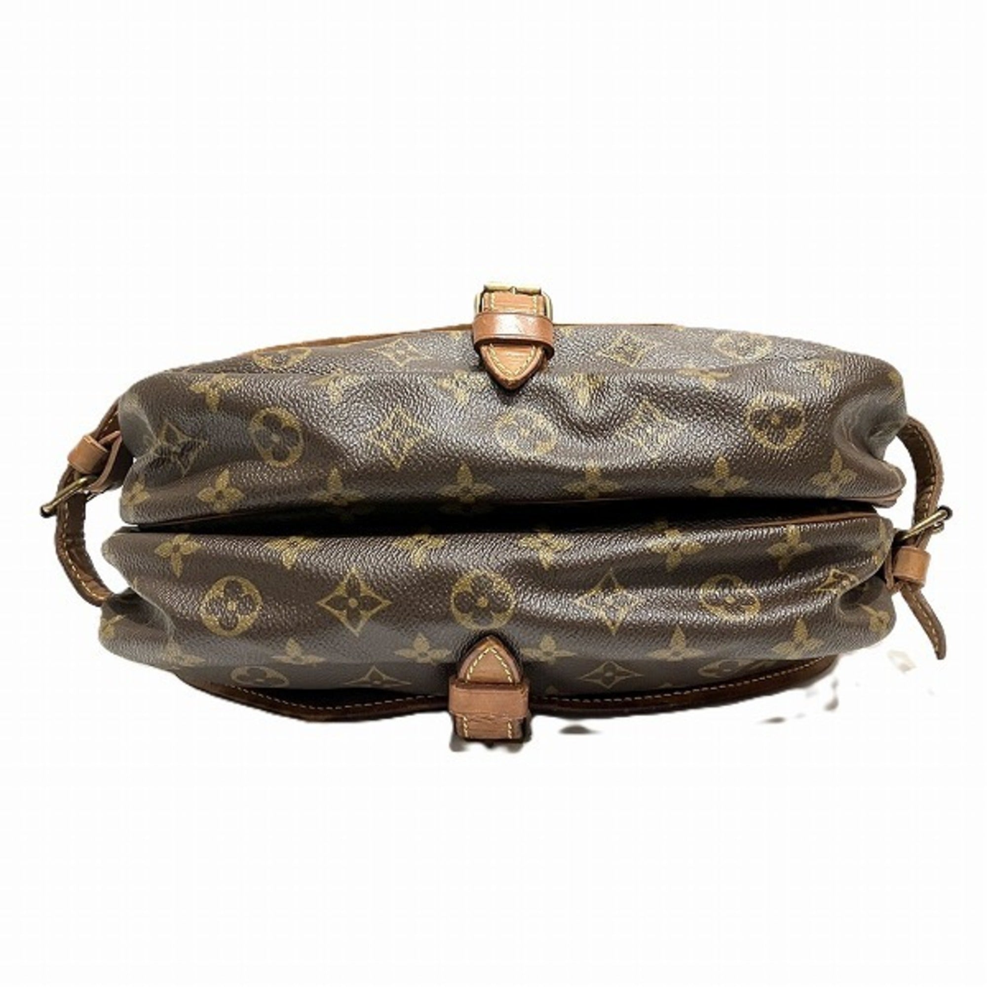 Louis Vuitton Brown Monogram Handbag Shoulder Bag (Pre-Owned)
