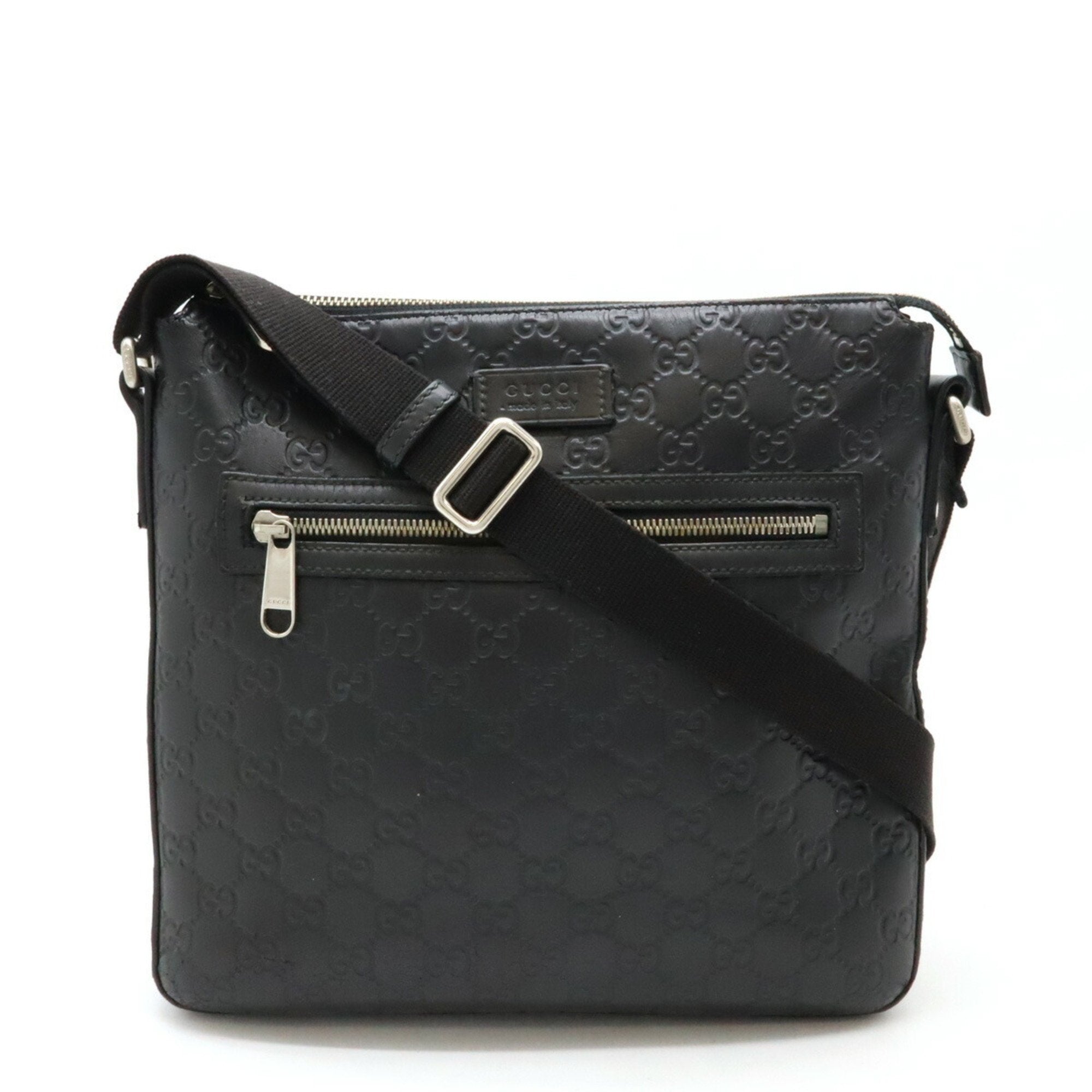 Gucci Black Leather Shoulder Bag (Pre-Owned)