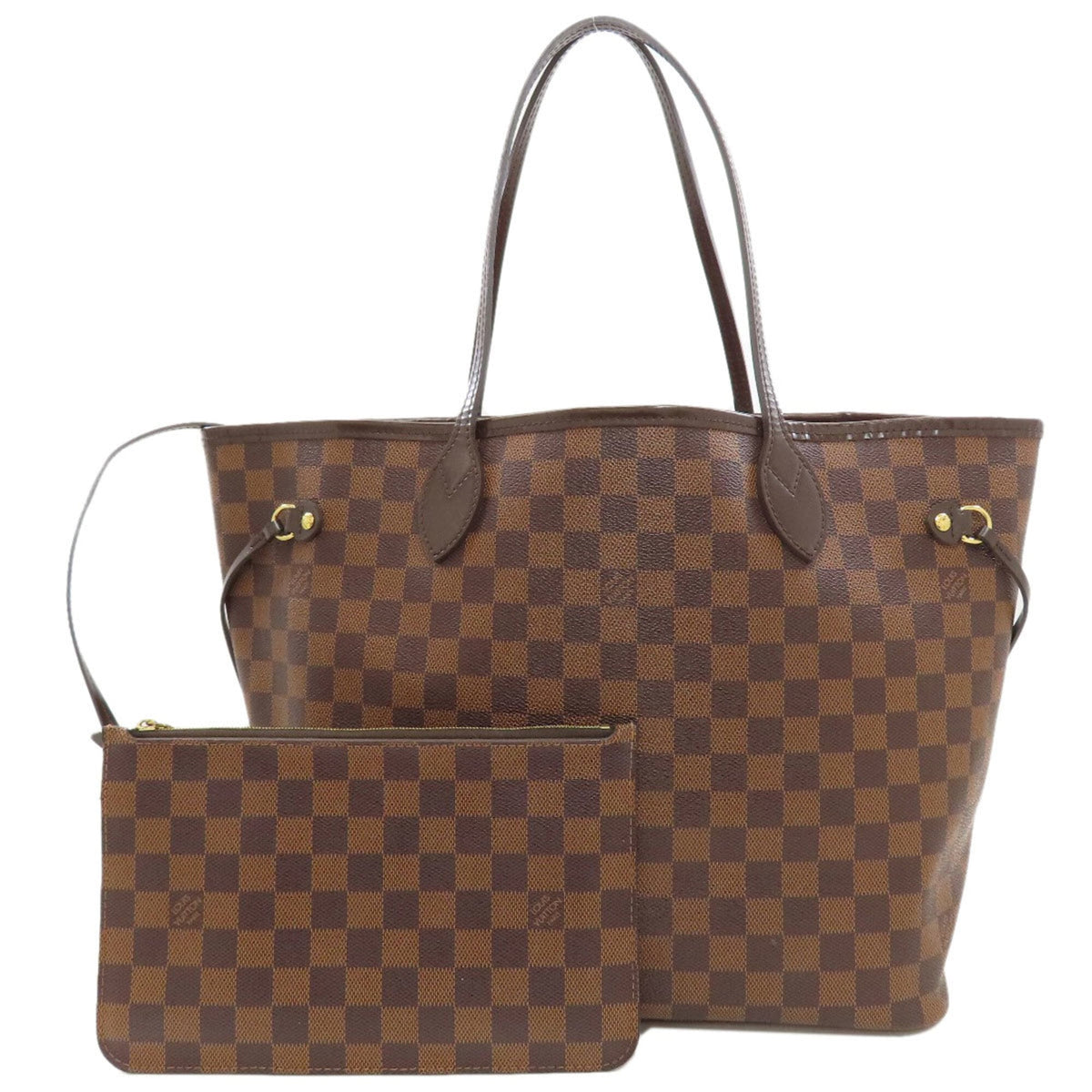 Louis Vuitton Damier Canvas Ebene Damier Canvas Tote Bag (Pre-Owned)