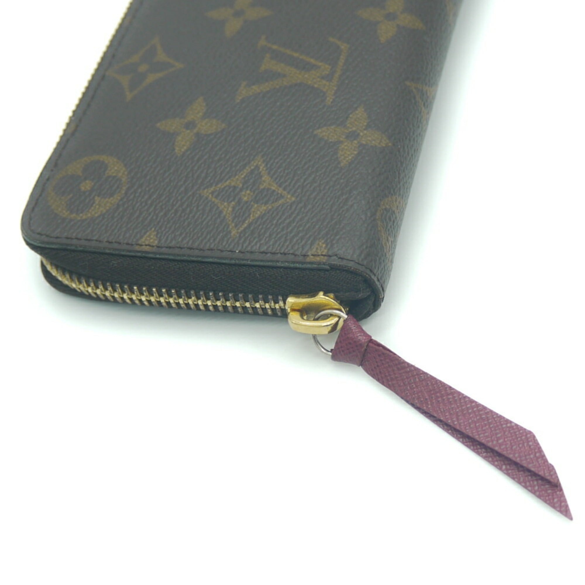 Louis Vuitton Fuchsia Monogram Long Wallet (Bi-Fold) (Pre-Owned)