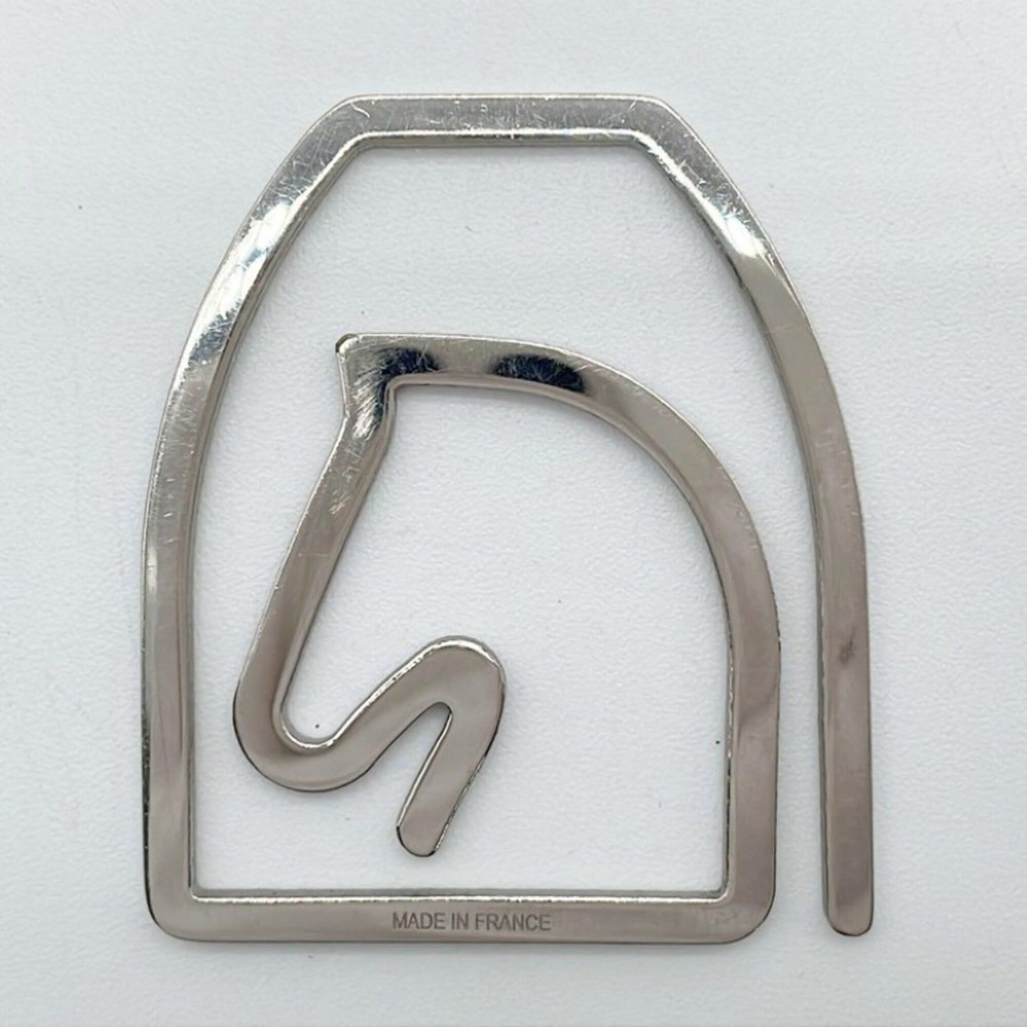 Hermes Silver Metal Money Clip (Pre-Owned)