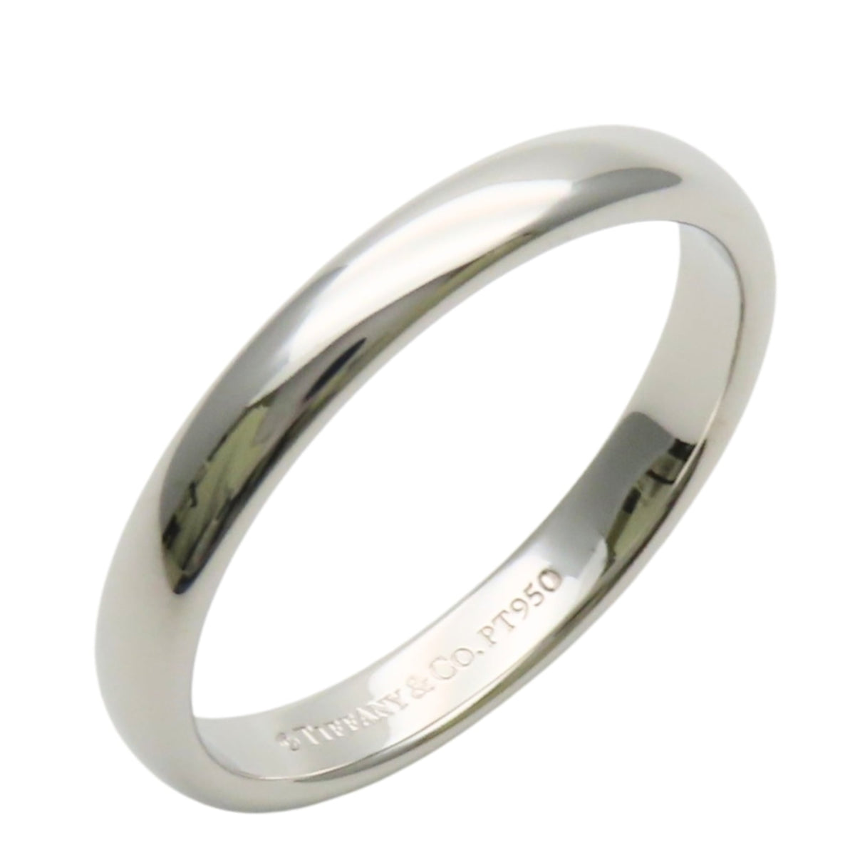 Tiffany Silver Silver 925 Band Ring (Pre-Owned)