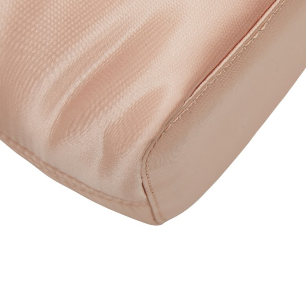 Fendi Pink Satin Handbag Shoulder Bag (Pre-Owned)