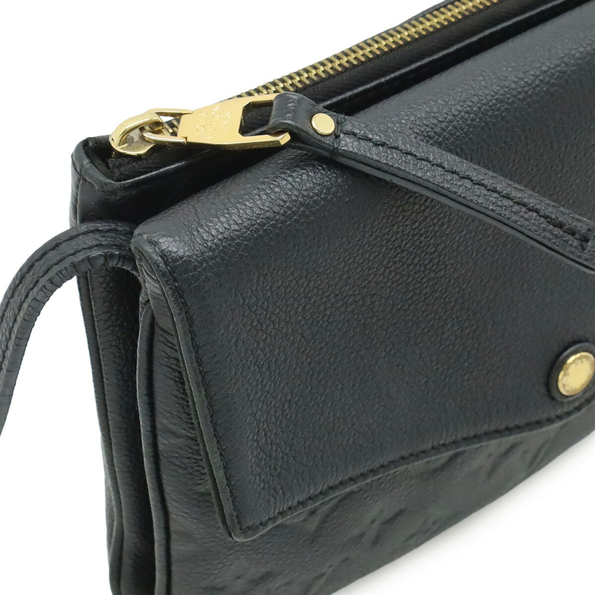 Louis Vuitton Monogram Empreinte Black Noir Monogram Empreinte Shoulder Bag (Pre-Owned)