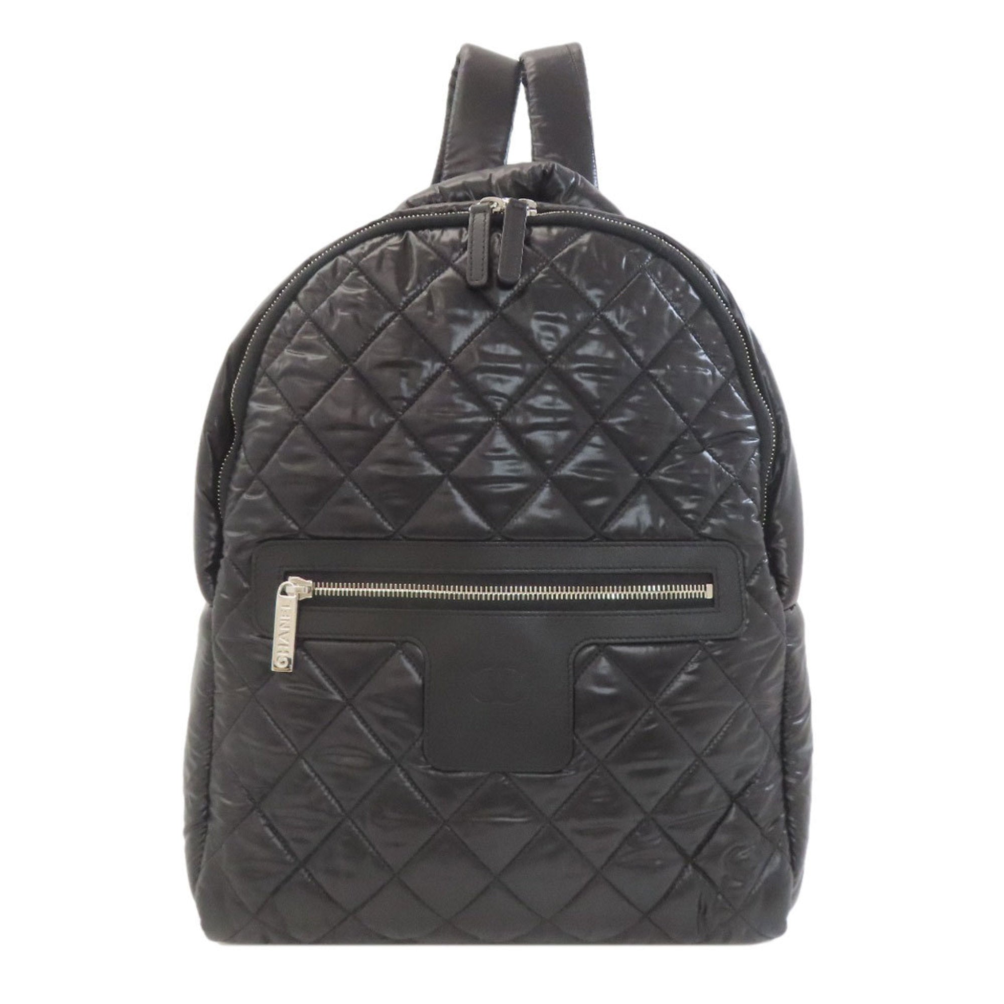 Chanel Black Nylon Backpack (Pre-Owned)