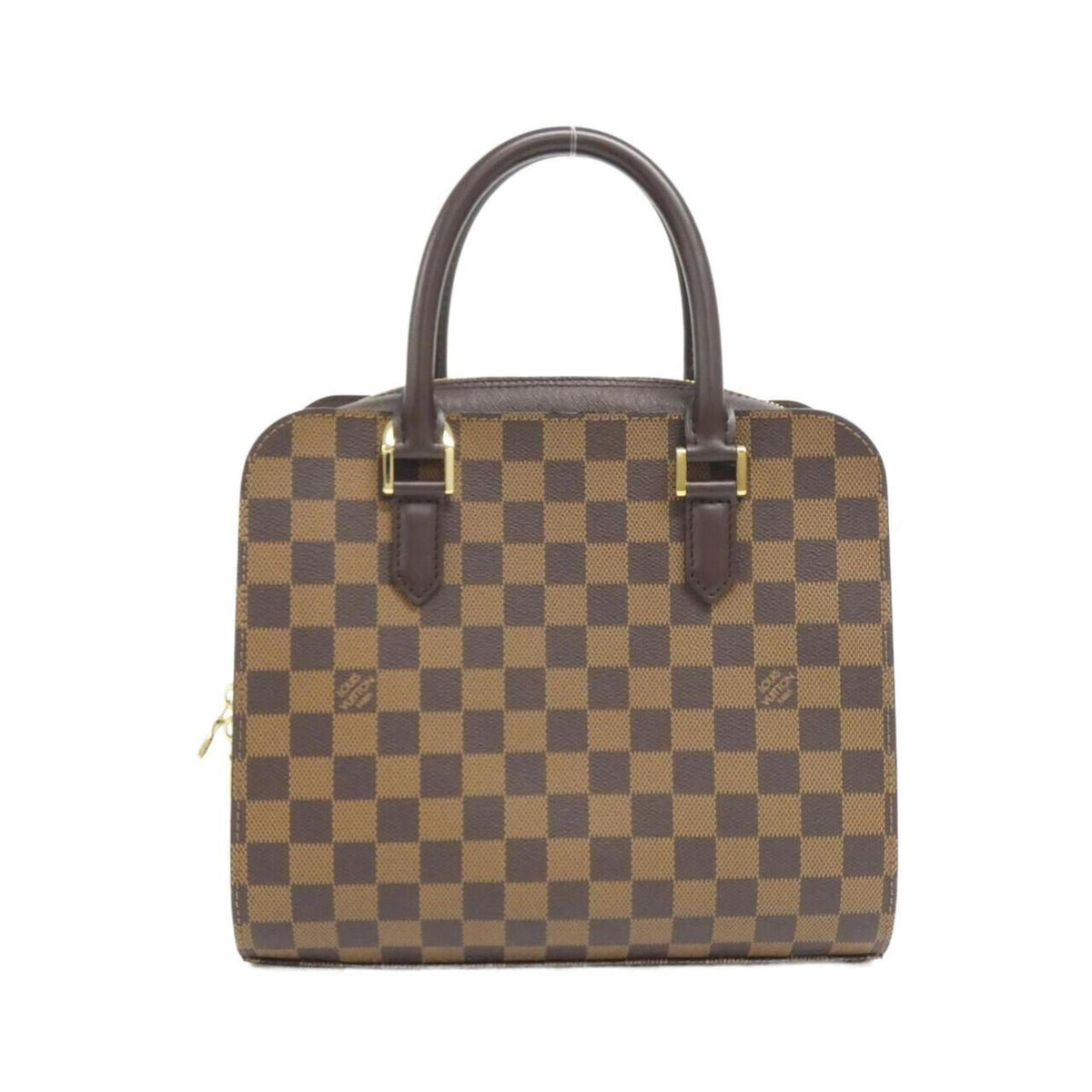 Louis Vuitton Brown Coated Canvas Handbag (Pre-Owned)