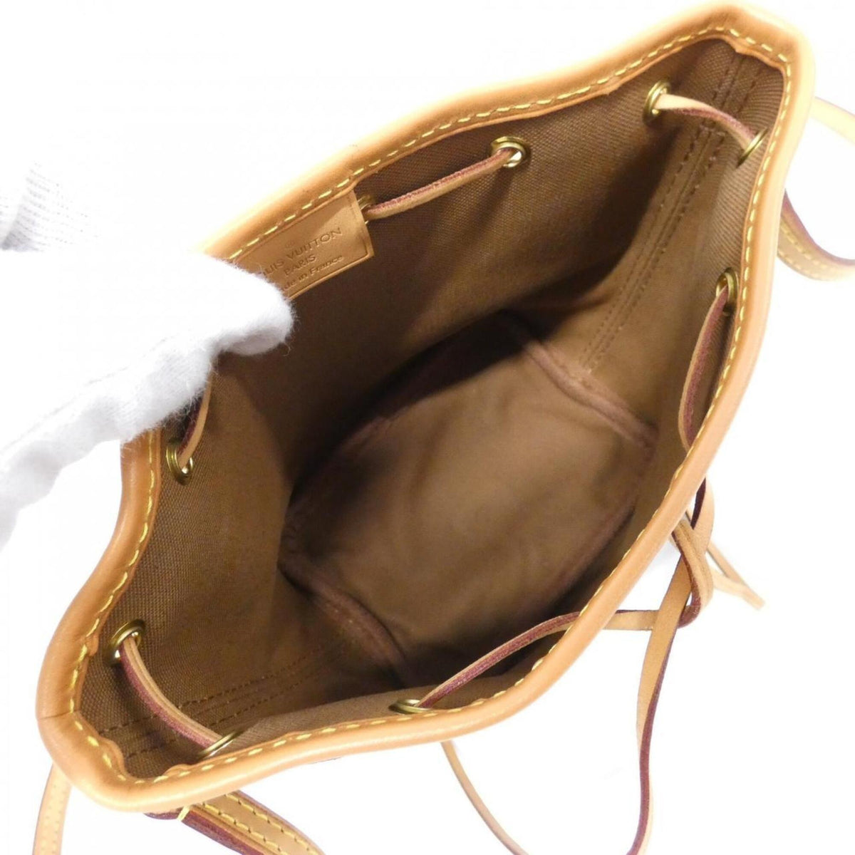 Louis Vuitton Brown Coated Canvas Shoulder Bag (Pre-Owned)