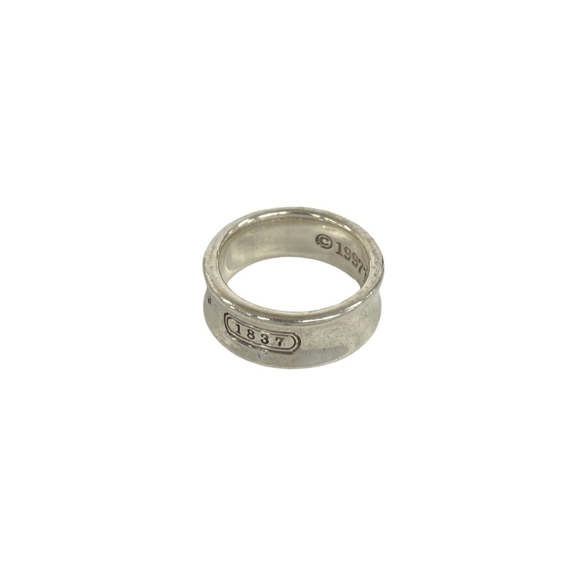 Tiffany Silver Silver 925 Band Ring (Pre-Owned)