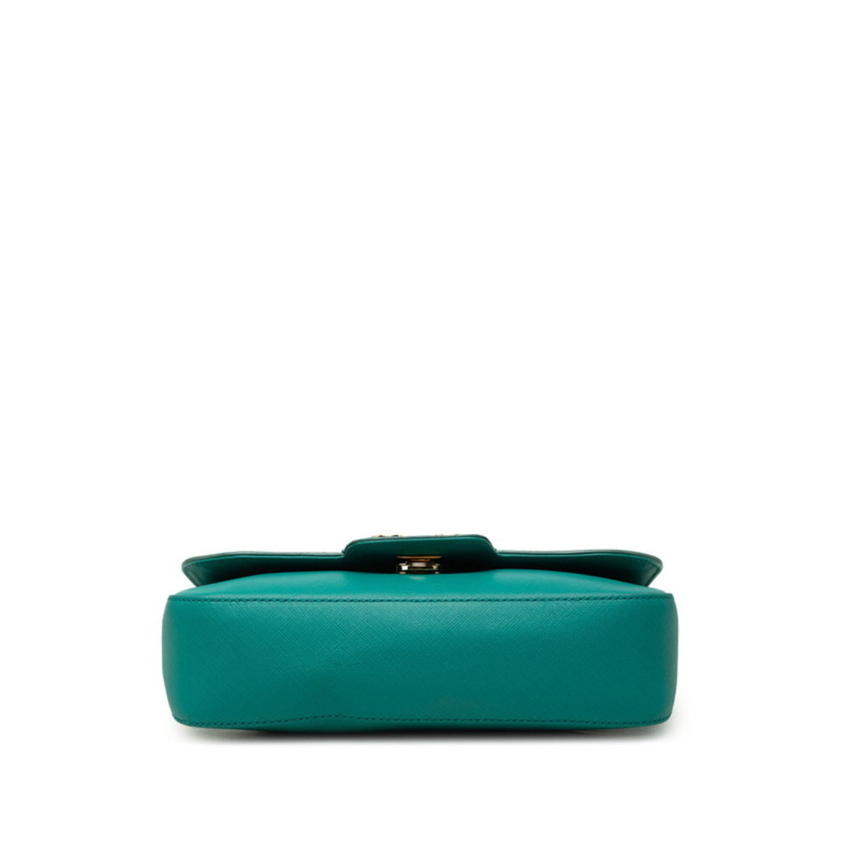 Salvatore Ferragamo Green Leather Handbag (Pre-Owned)