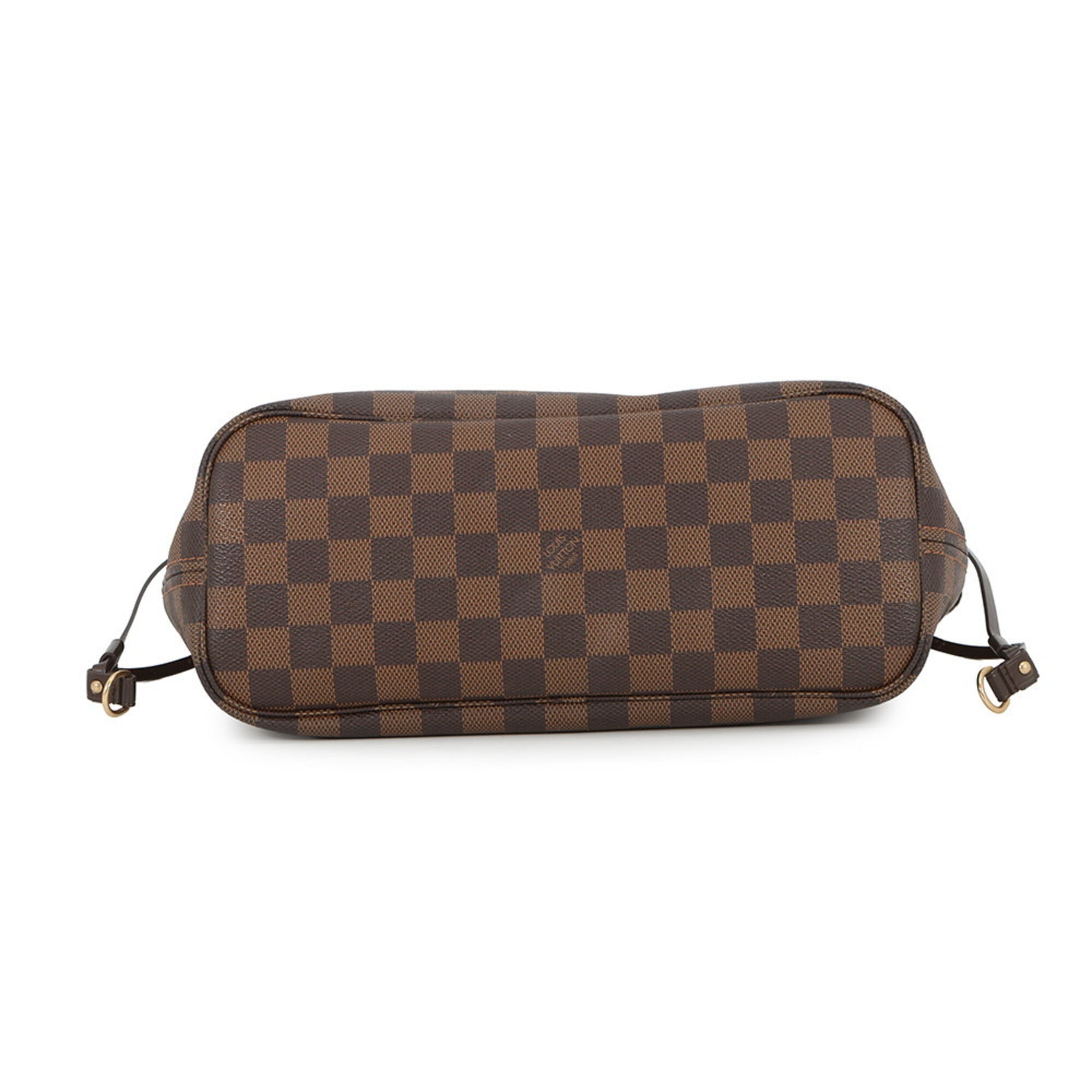 Louis Vuitton Damier Damier Canvas Ebene Red Color Handbag Tote Bag (Pre-Owned)