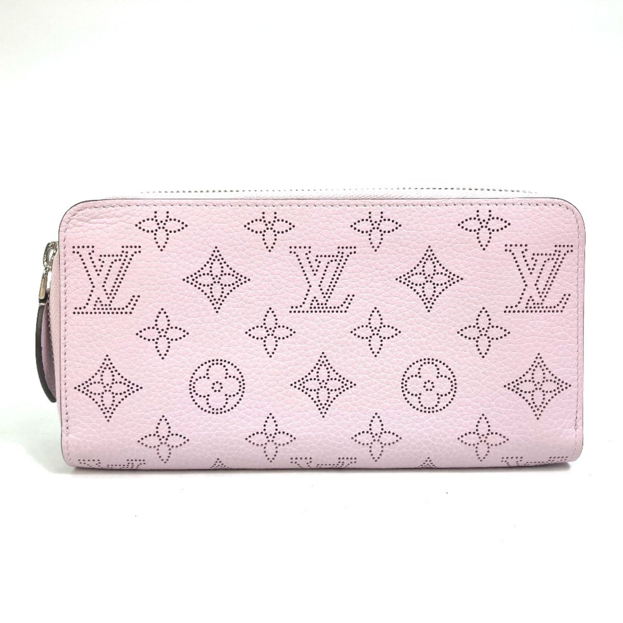 Louis Vuitton Mahina Purple Mahina Leather Long Wallet (Bi-Fold) (Pre-Owned)