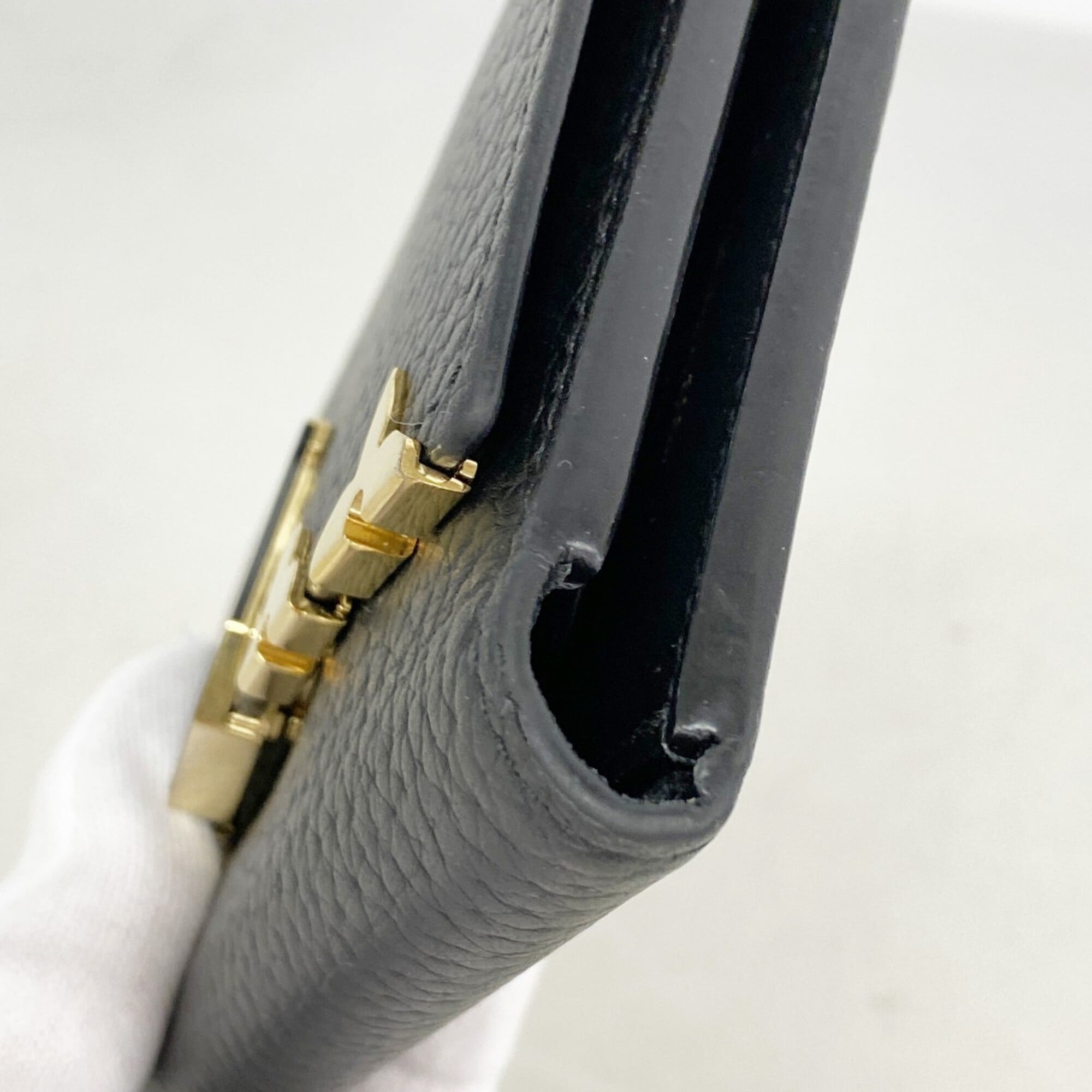 Louis Vuitton Noir Wallet (Bi-Fold) (Pre-Owned)