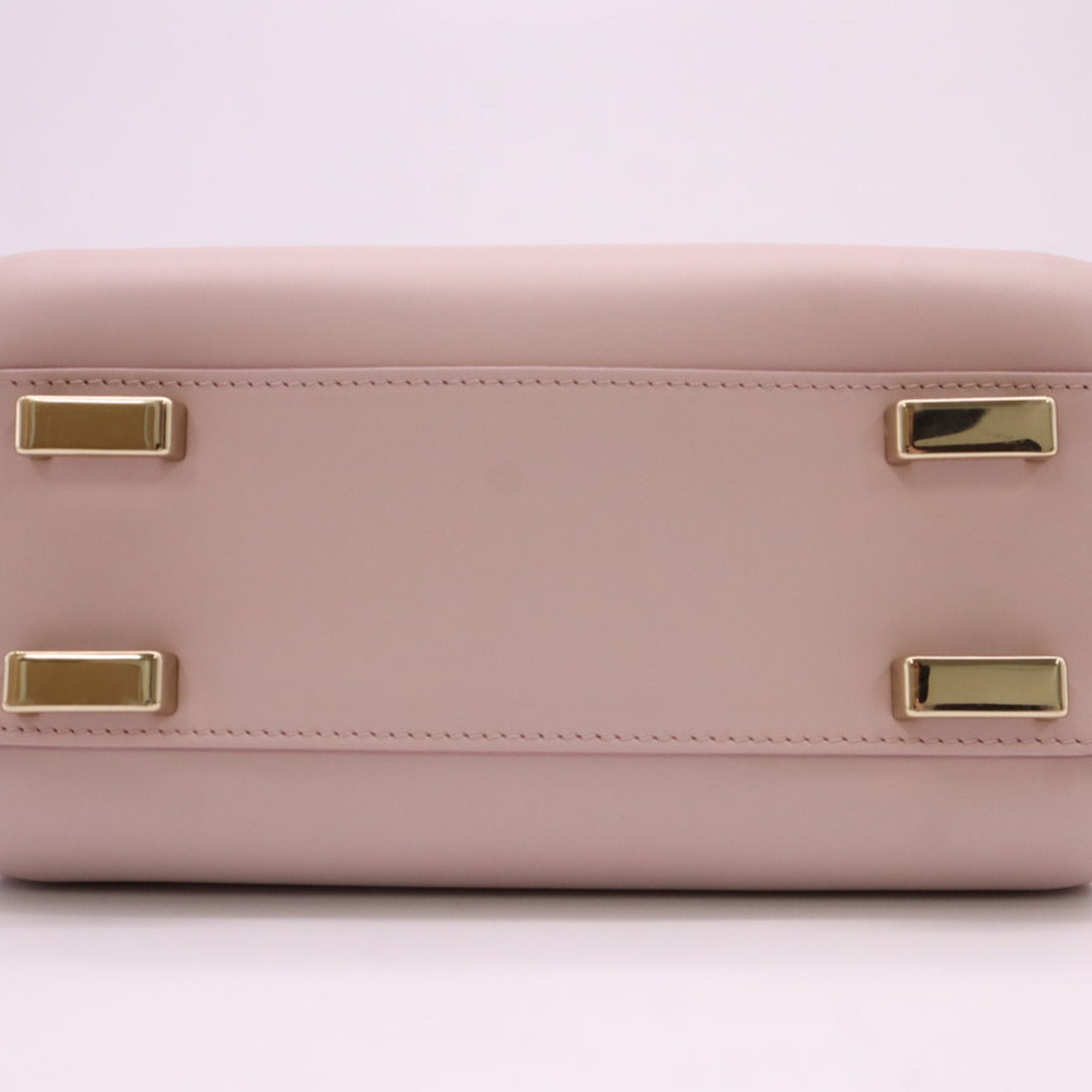 Chloé Pink Beige Leather Shoulder Bag (Pre-Owned)