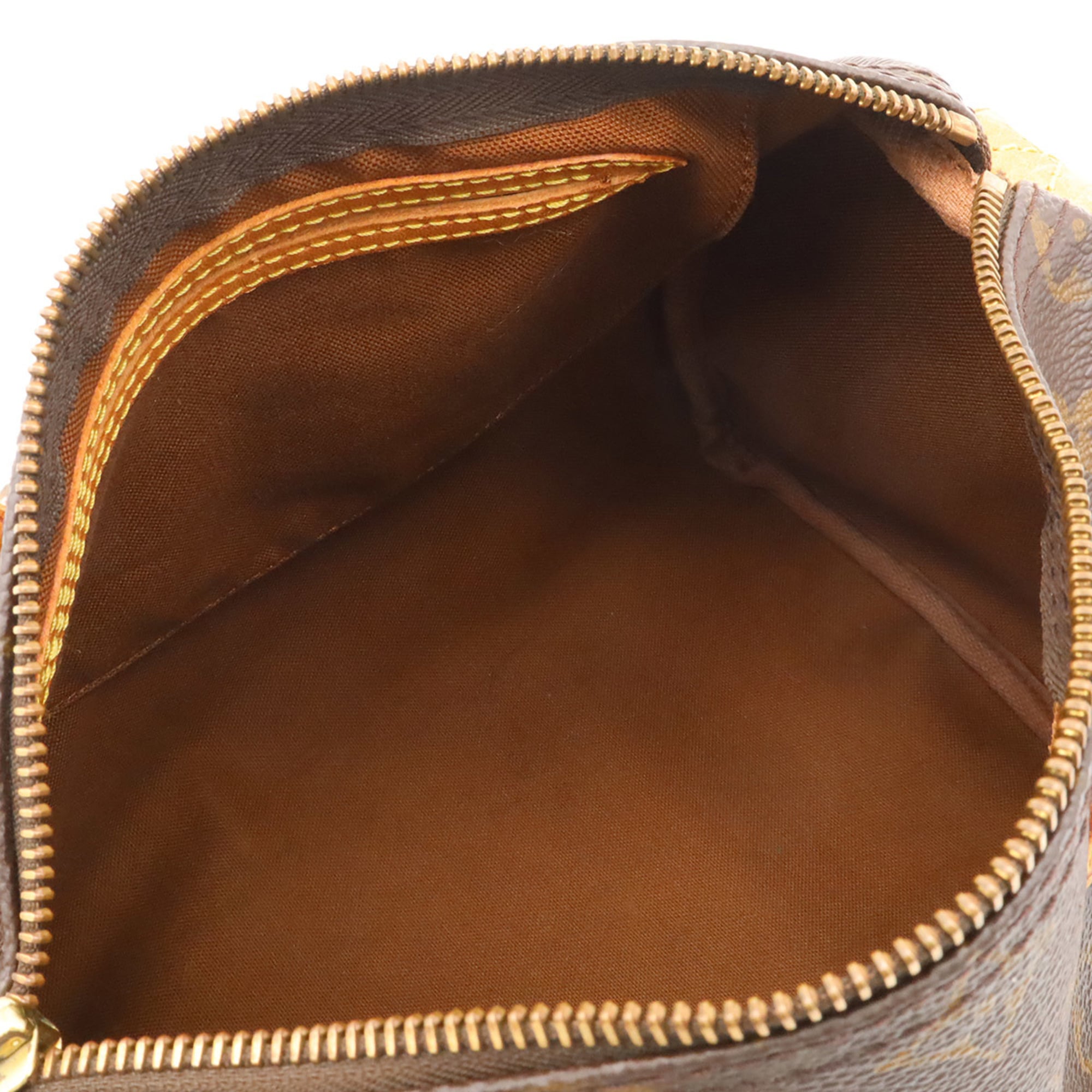 Louis Vuitton Brown Monogram Monogram Pvc Canvas Handbag (Pre-Owned)