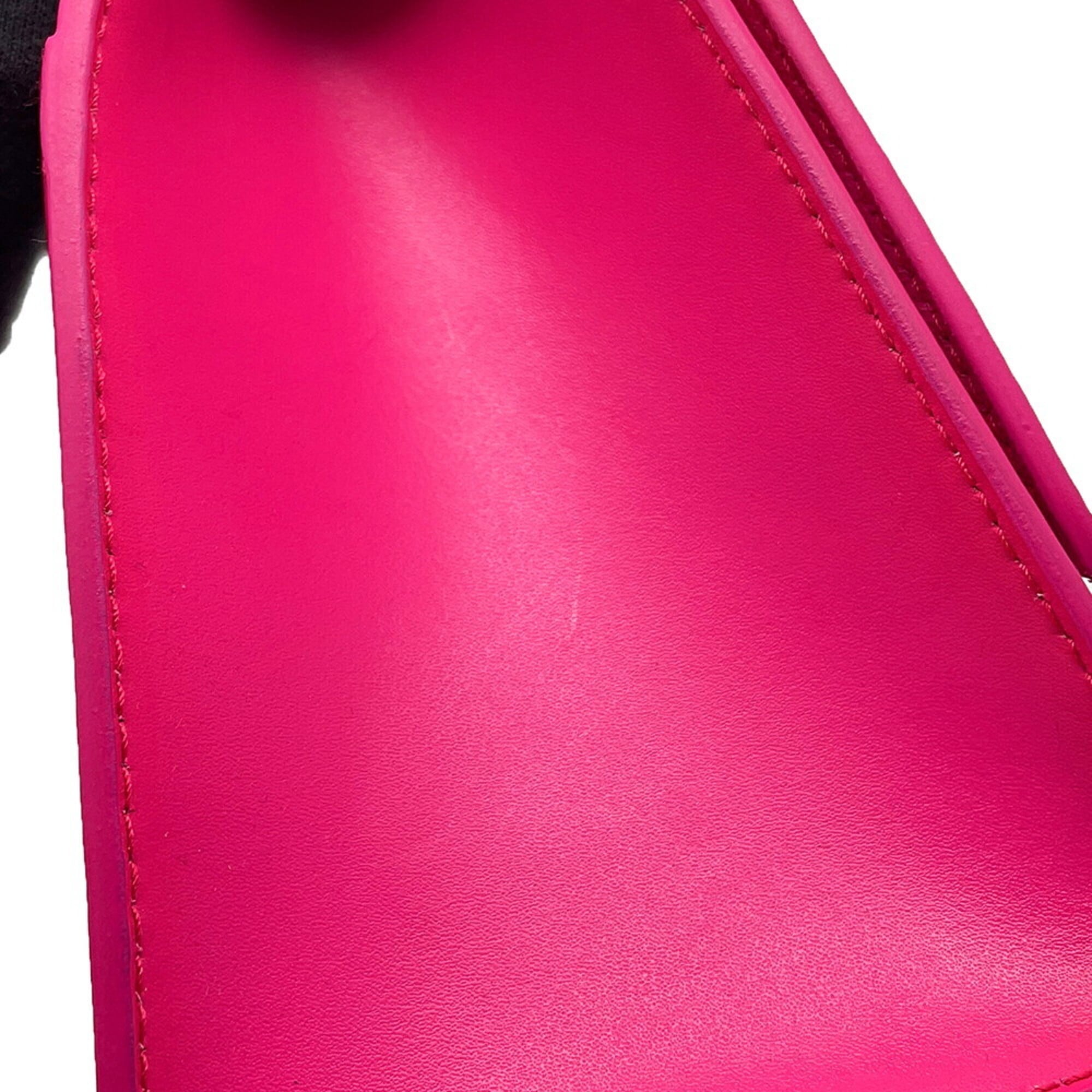 Balenciaga Pink Leather Handbag Shoulder Bag (Pre-Owned)