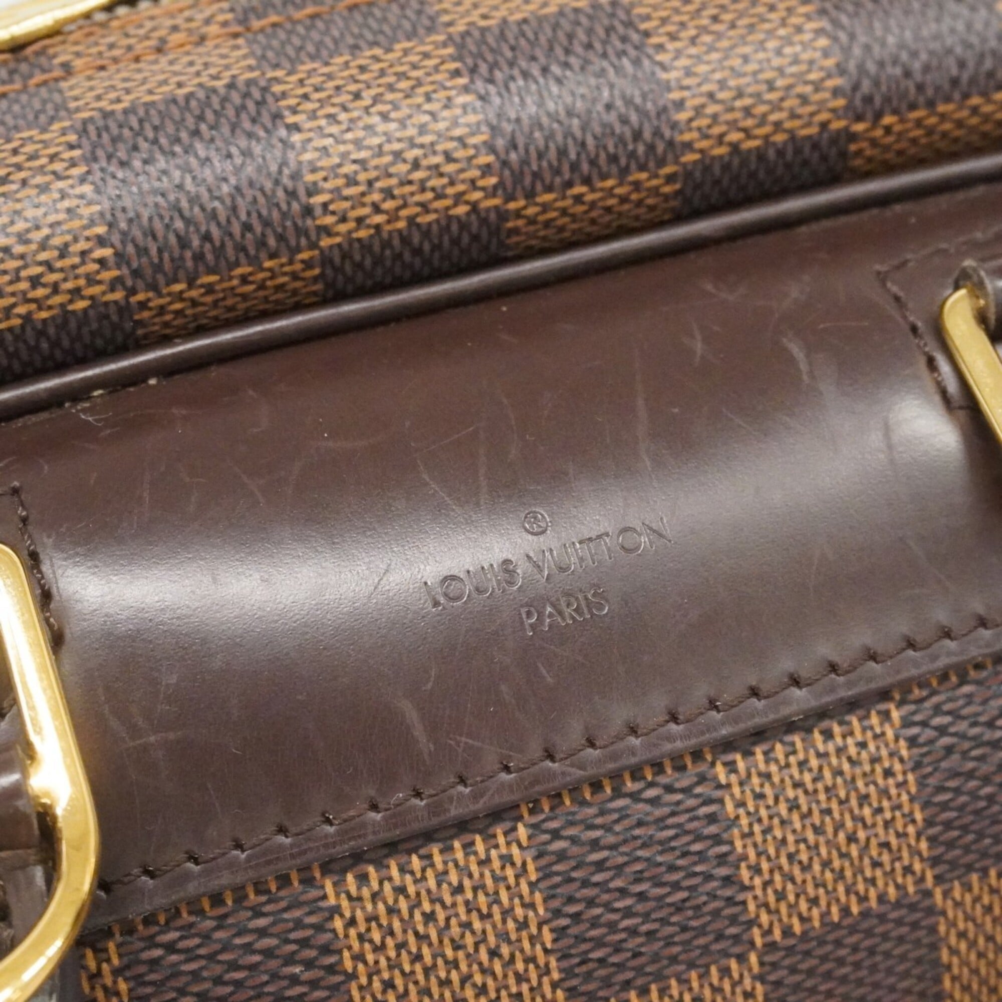 Louis Vuitton Ebene Handbag (Pre-Owned)