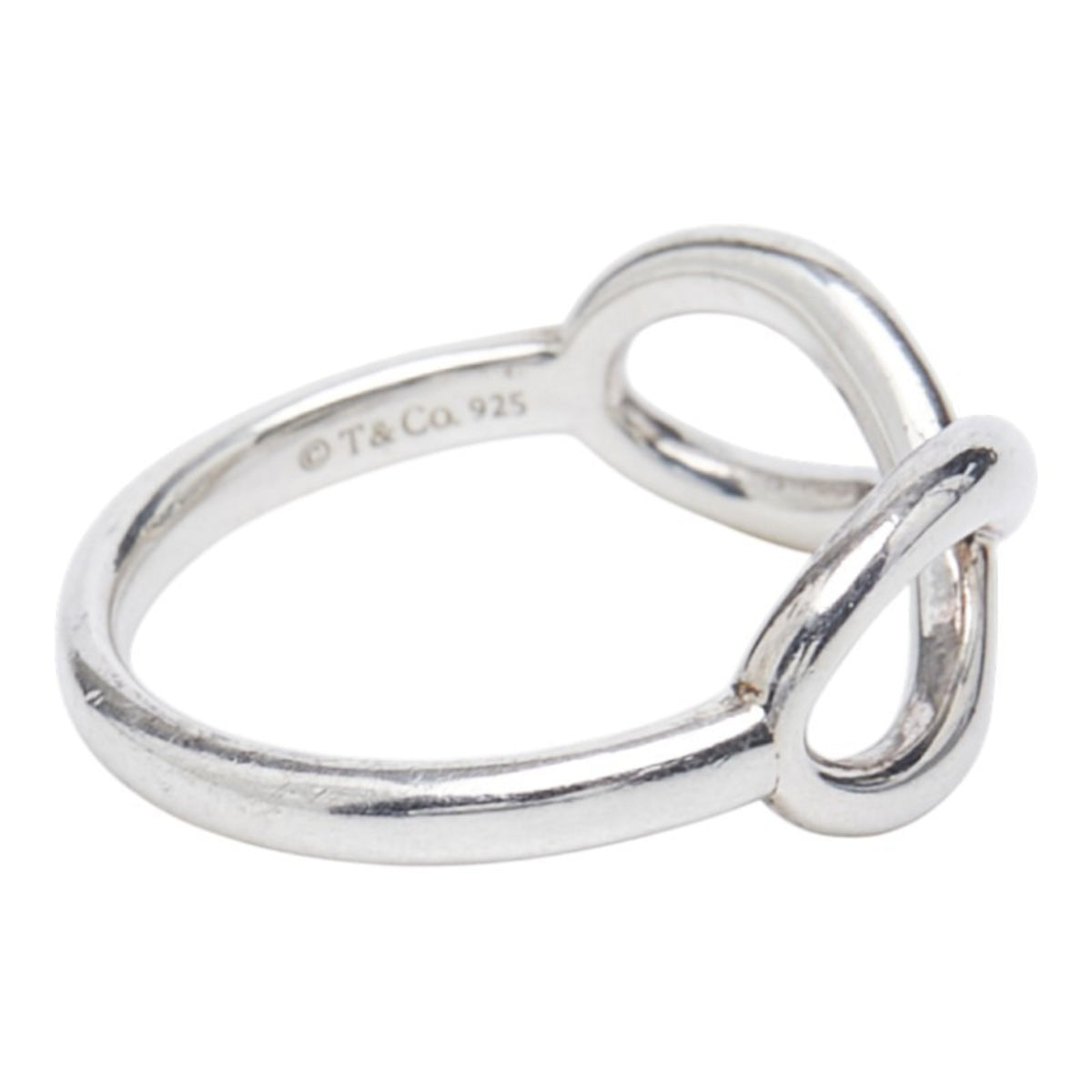 Tiffany Silver 925 Band Ring (Pre-Owned)
