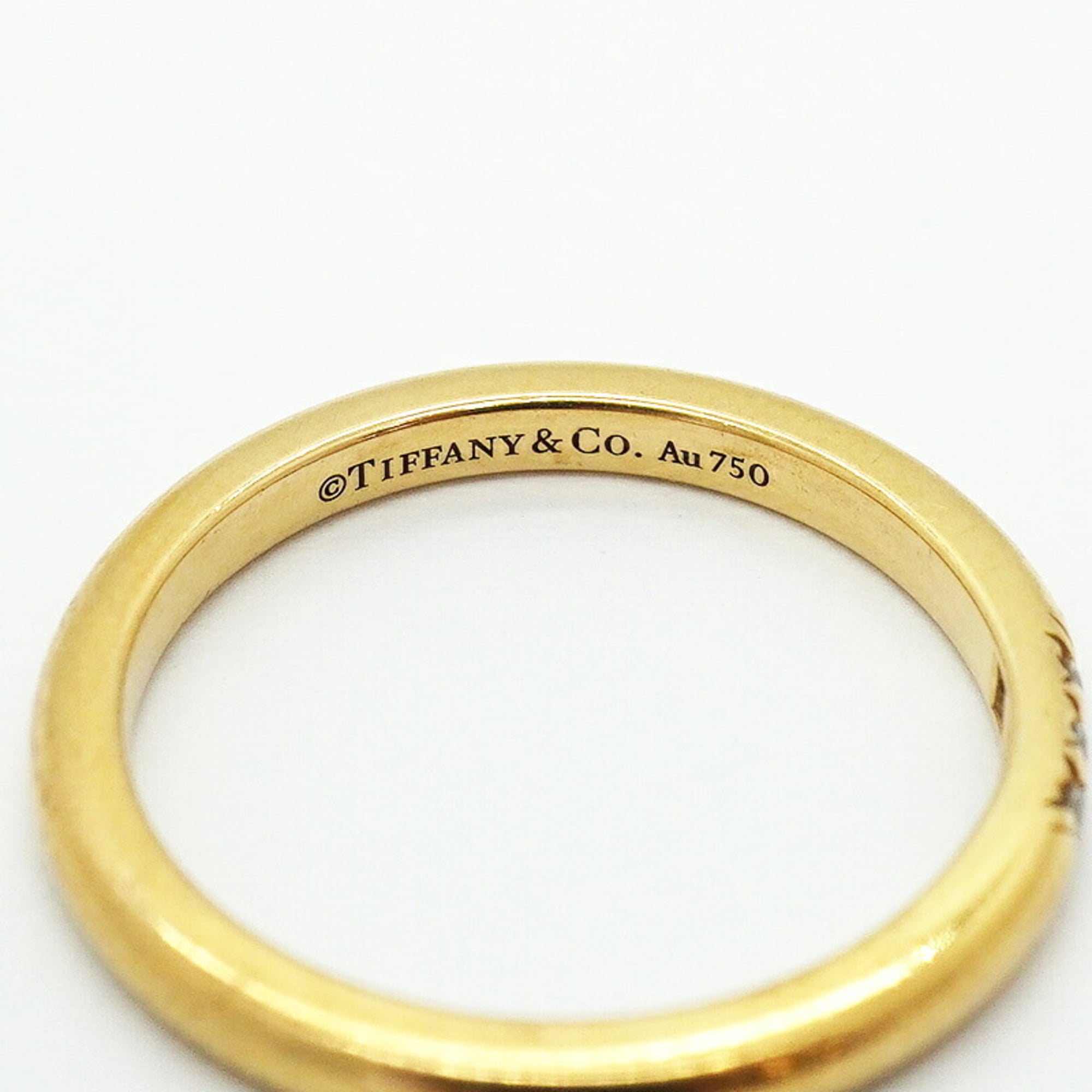 Tiffany Yellow Gold (18K) Band Ring (Pre-Owned)