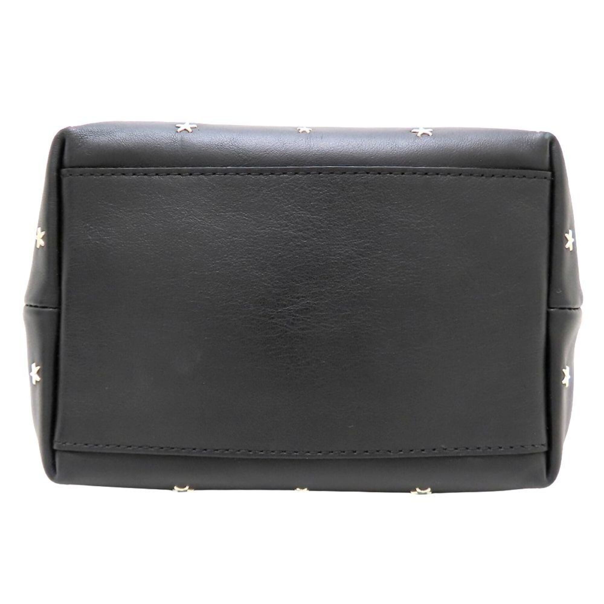 Jimmy Choo Black Leather Handbag (Pre-Owned)