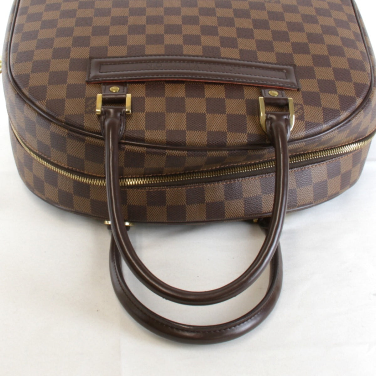 Louis Vuitton Damier Brown Damier Canvas Handbag (Pre-Owned)