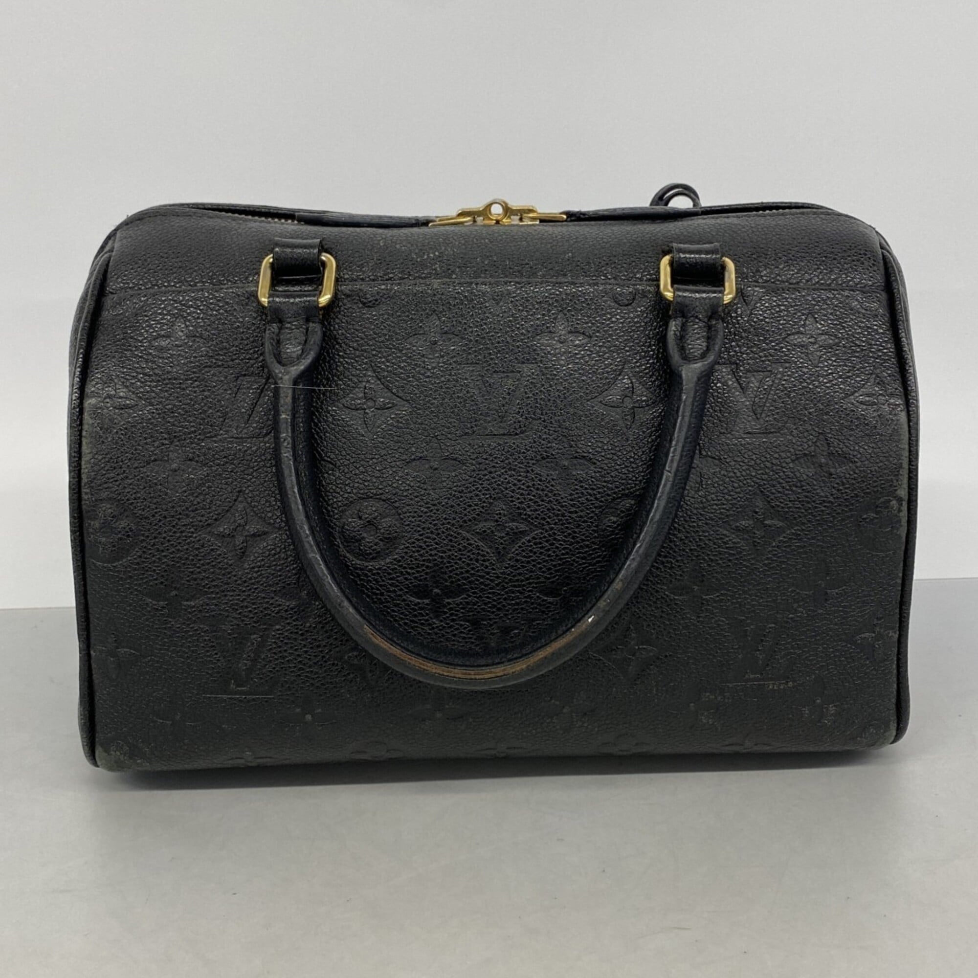 Louis Vuitton Noir Handbag (Pre-Owned)