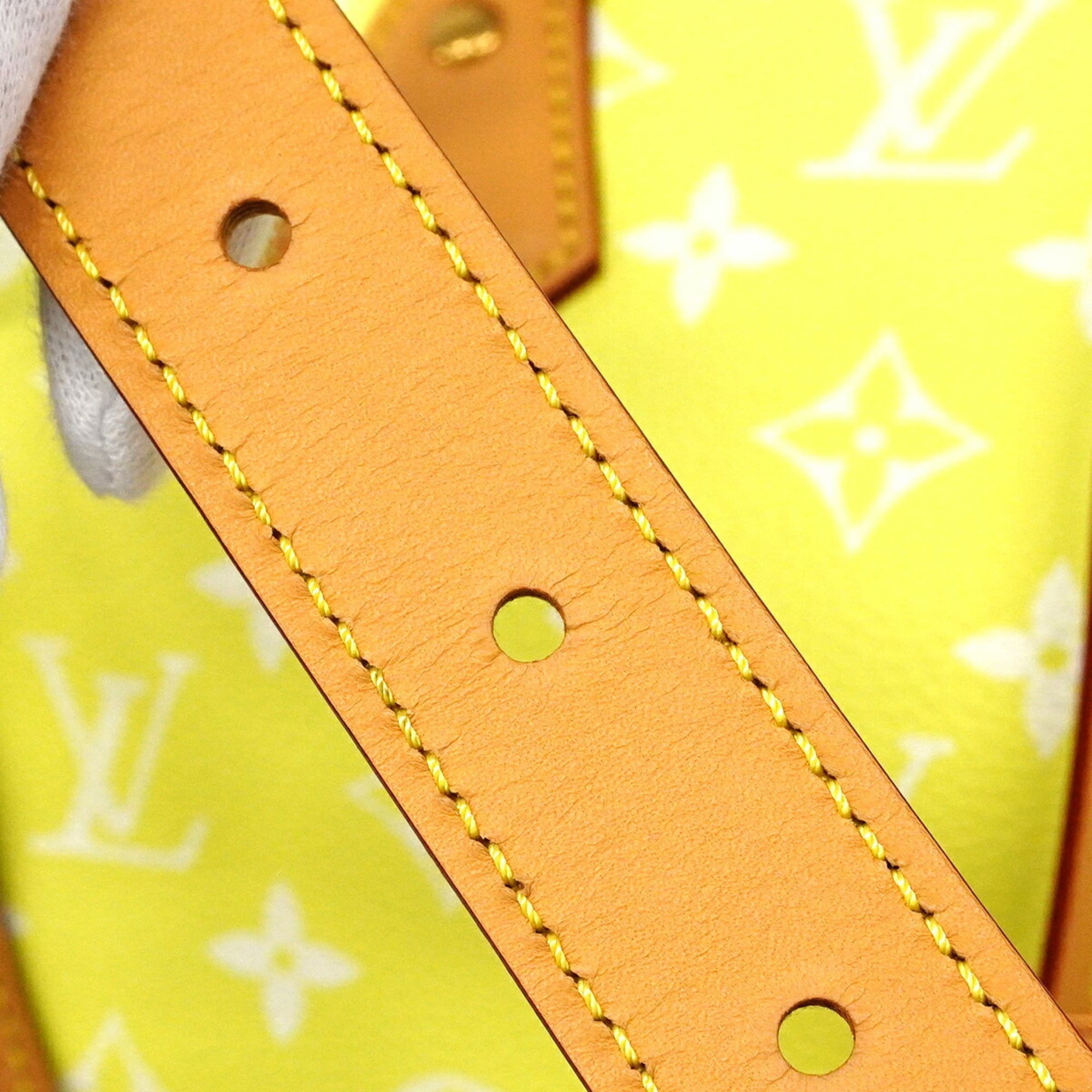 Louis Vuitton Yellow Handbag (Pre-Owned)