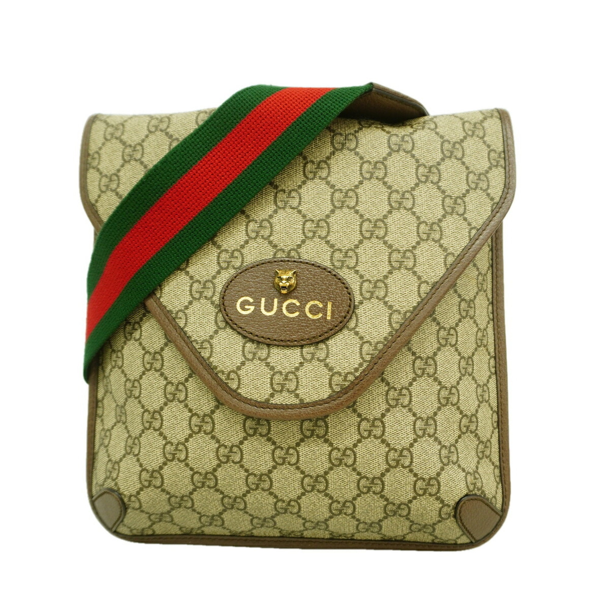Gucci Beige Pvc Shoulder Bag (Pre-Owned)