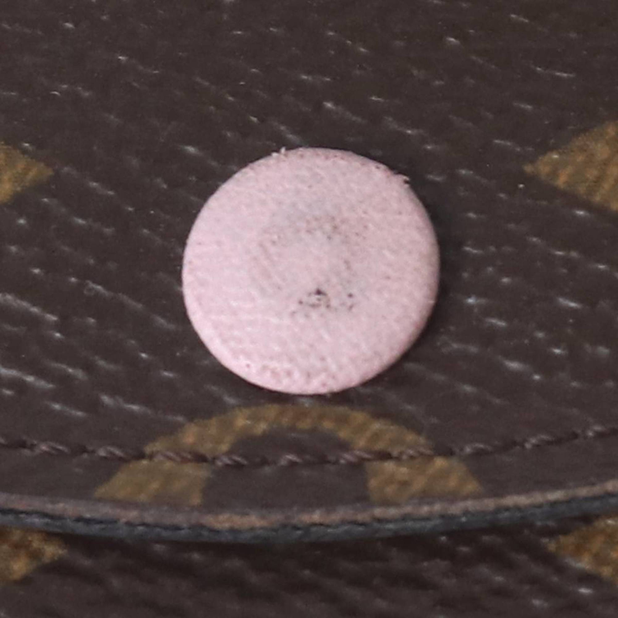 Louis Vuitton Monogram Rose Ballerine Monogram Coin Purse/Coin Case (Pre-Owned)