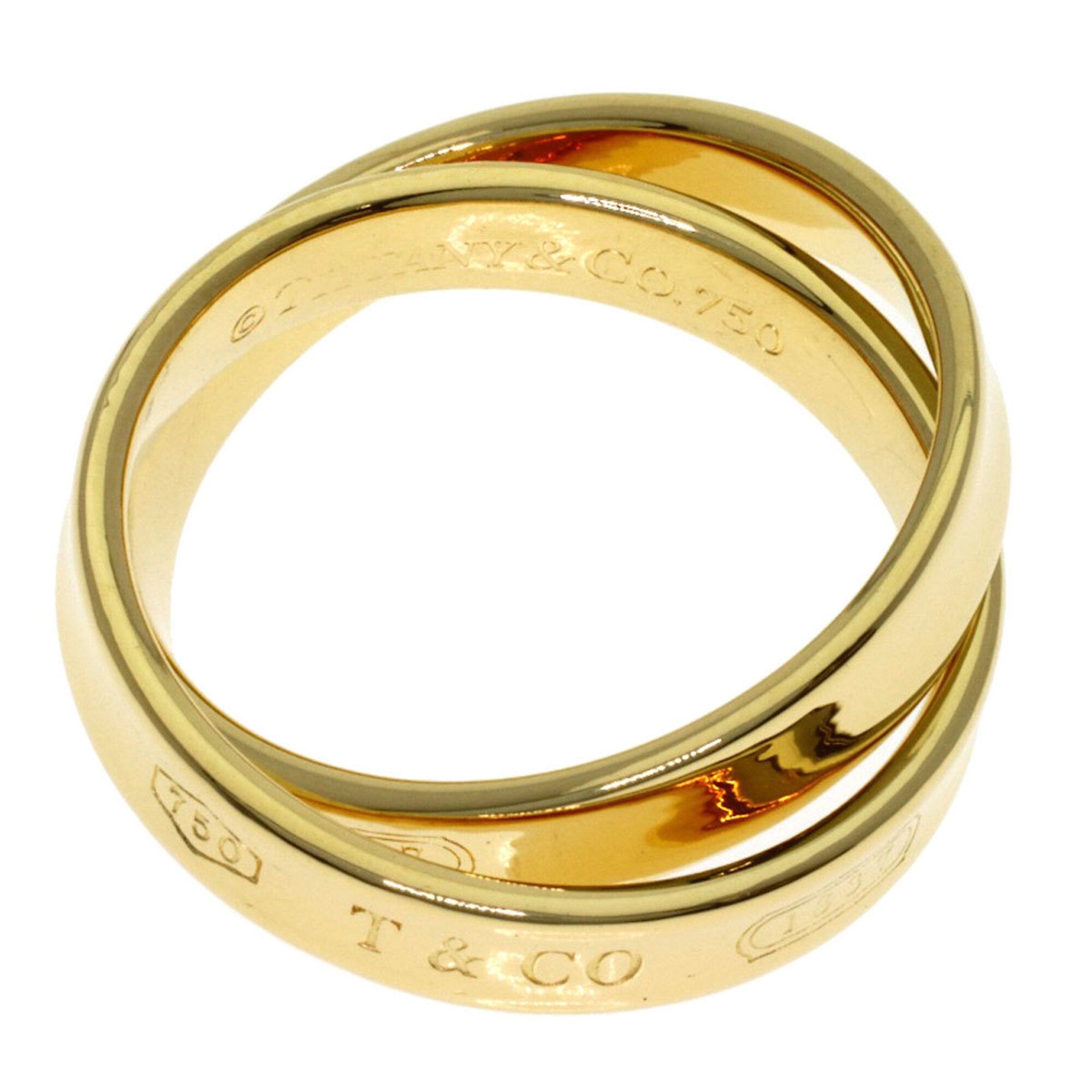 Tiffany Yellow Gold (18K) Band Ring (Pre-Owned)
