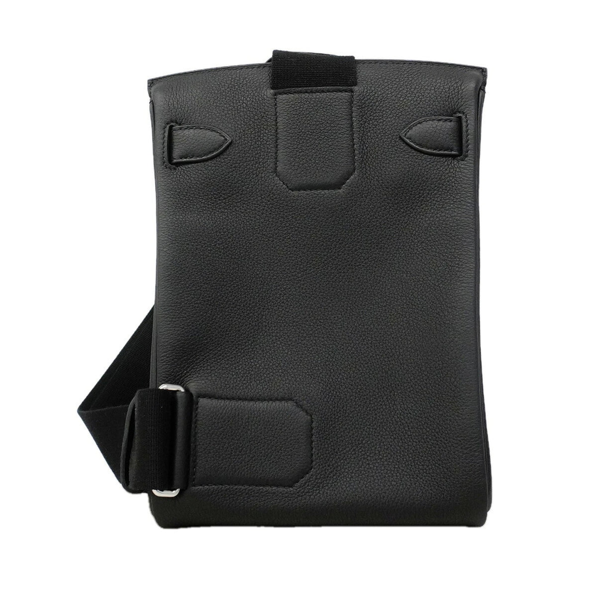 Hermes Black Togo Leather Shoulder Bag (Pre-Owned)
