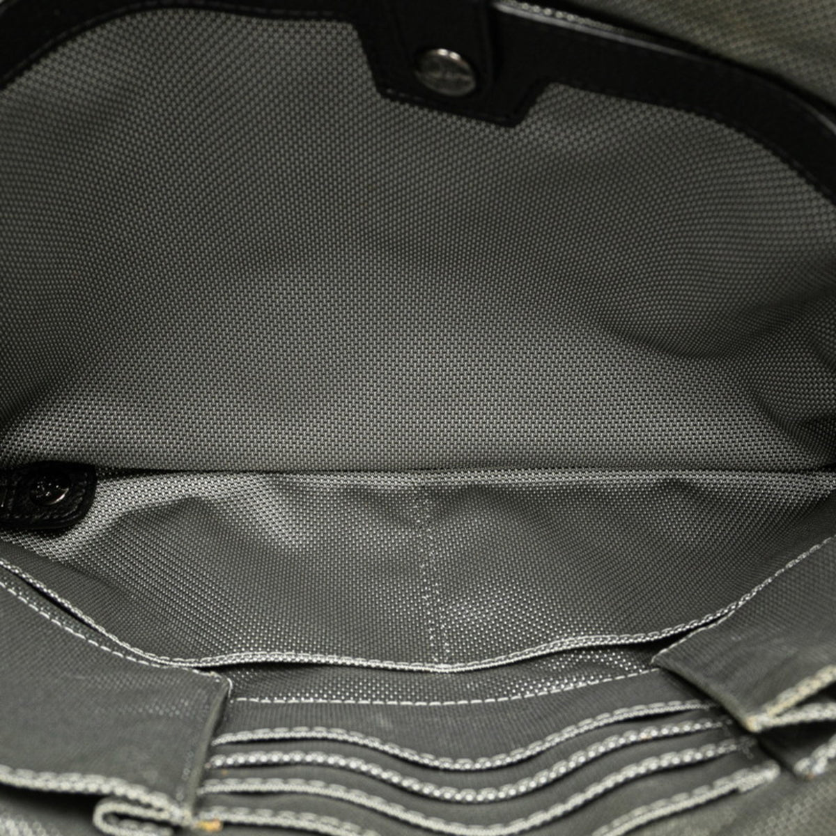 Mcm Black Silver Pvc Leather Clutch Bag (Pre-Owned)