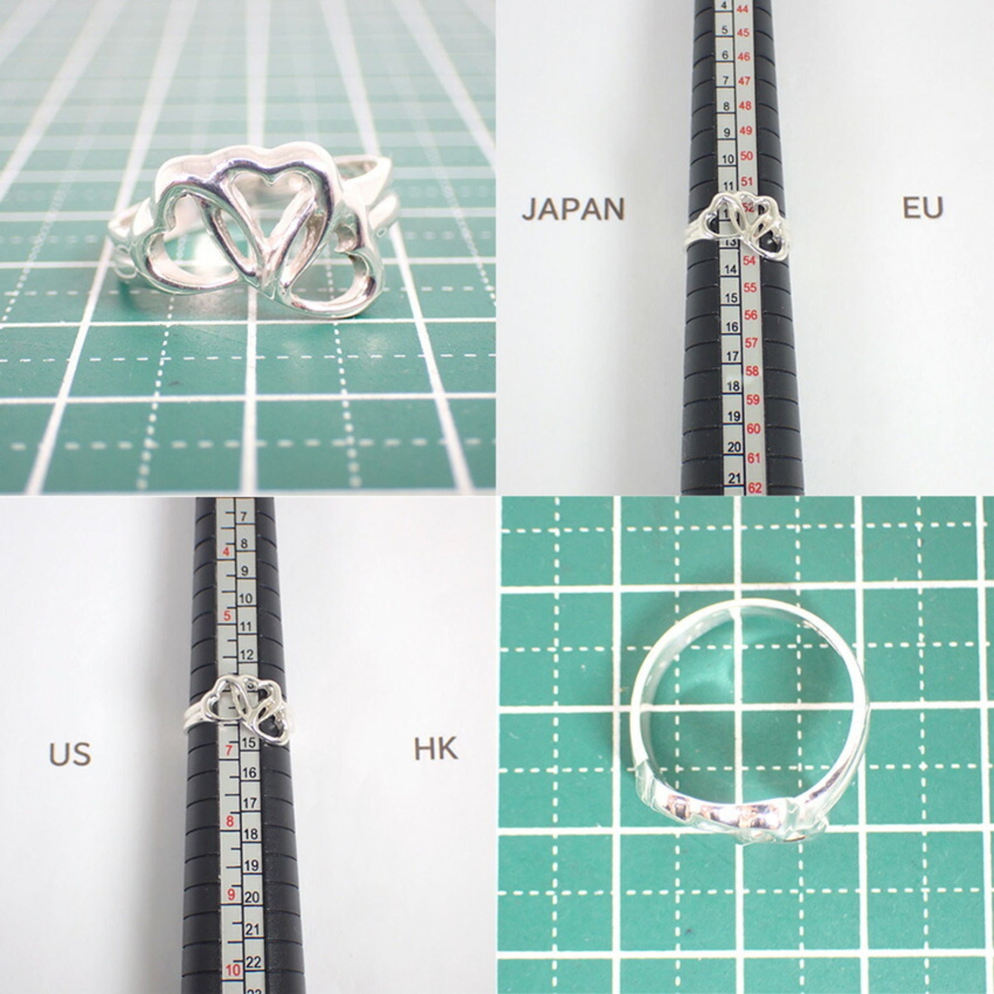 Tiffany Sterling Silver 925 Band Ring (Pre-Owned)