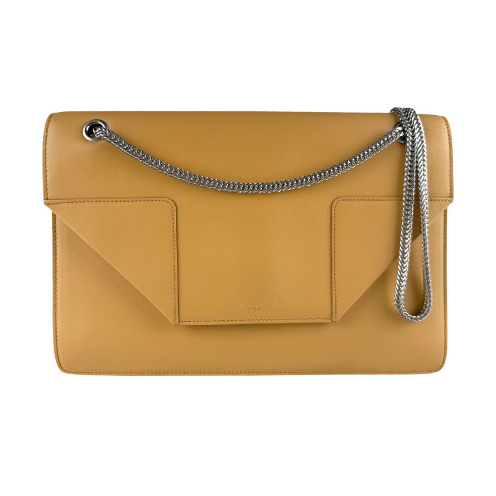 Saint Laurent Beige Leather Shoulder Bag (Pre-Owned)
