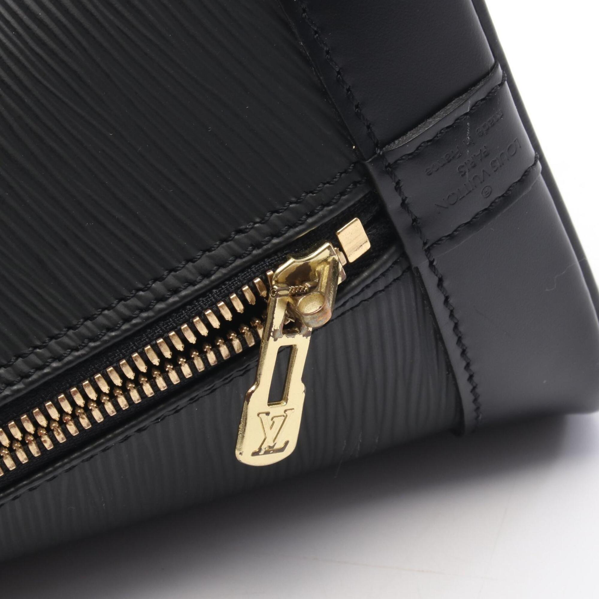 Louis Vuitton Black Epi Leather Handbag (Pre-Owned)