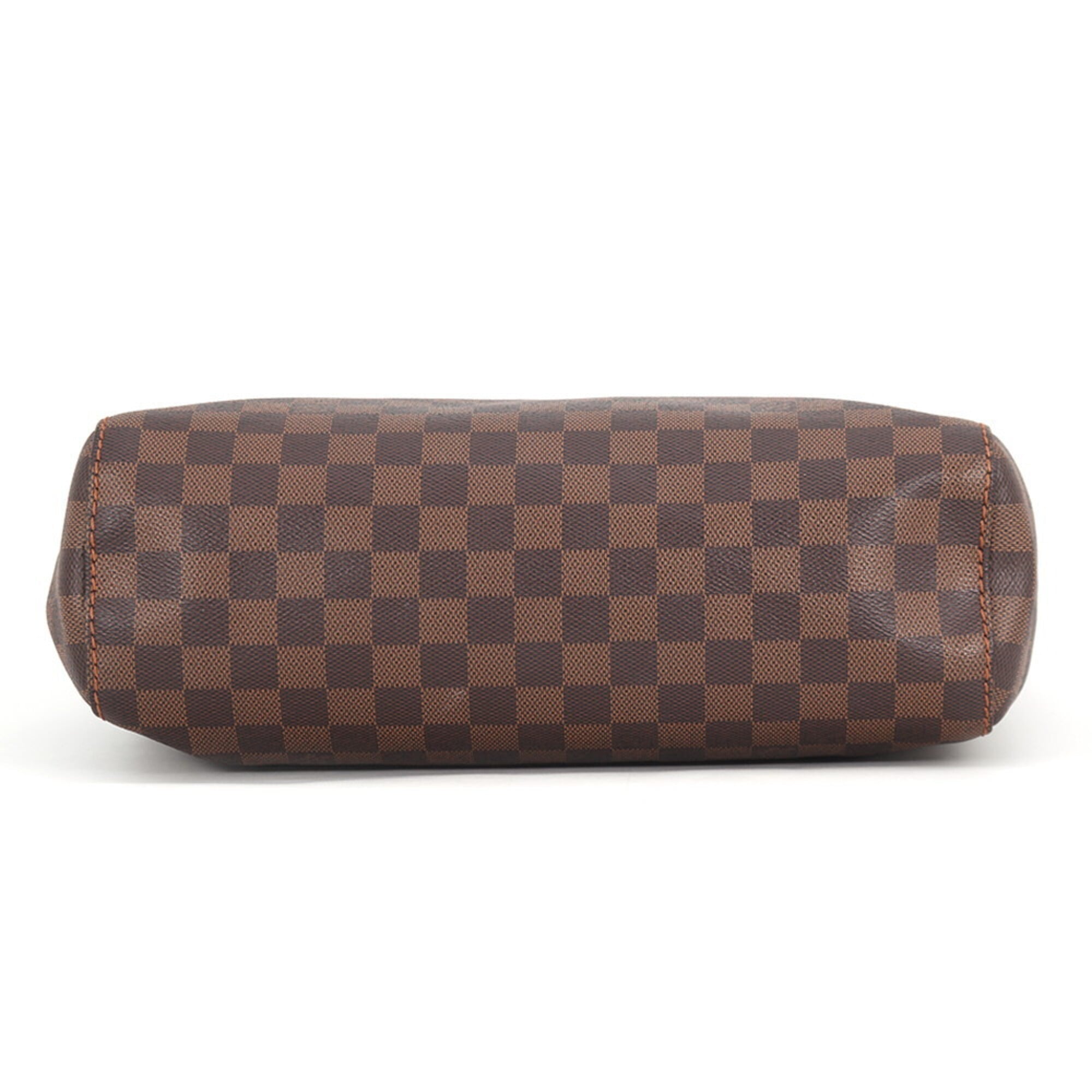 Louis Vuitton Damier Brown Damier Canvas Ebene Handbag (Pre-Owned)