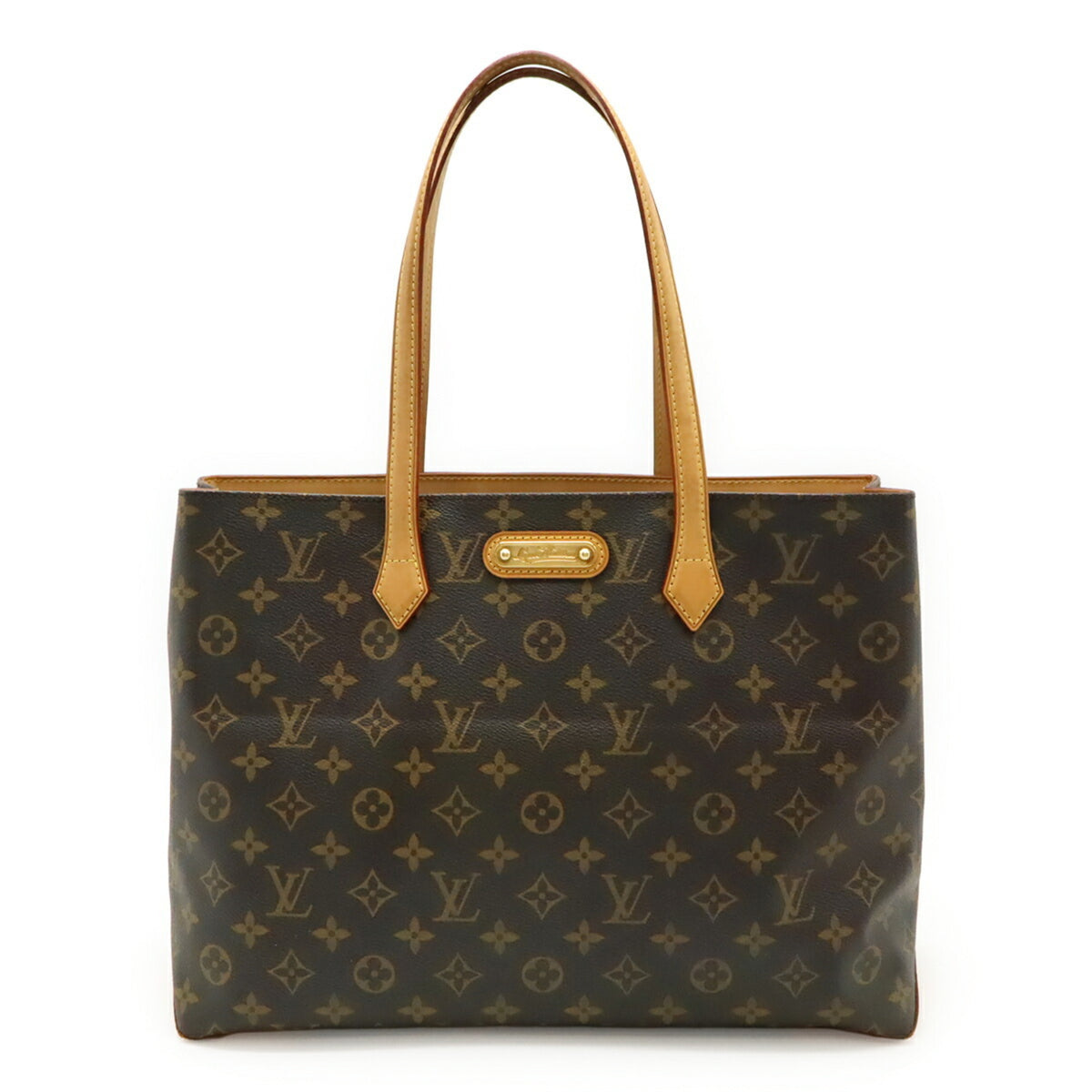 Louis Vuitton Brown Monogram Shoulder Bag Tote Bag (Pre-Owned)