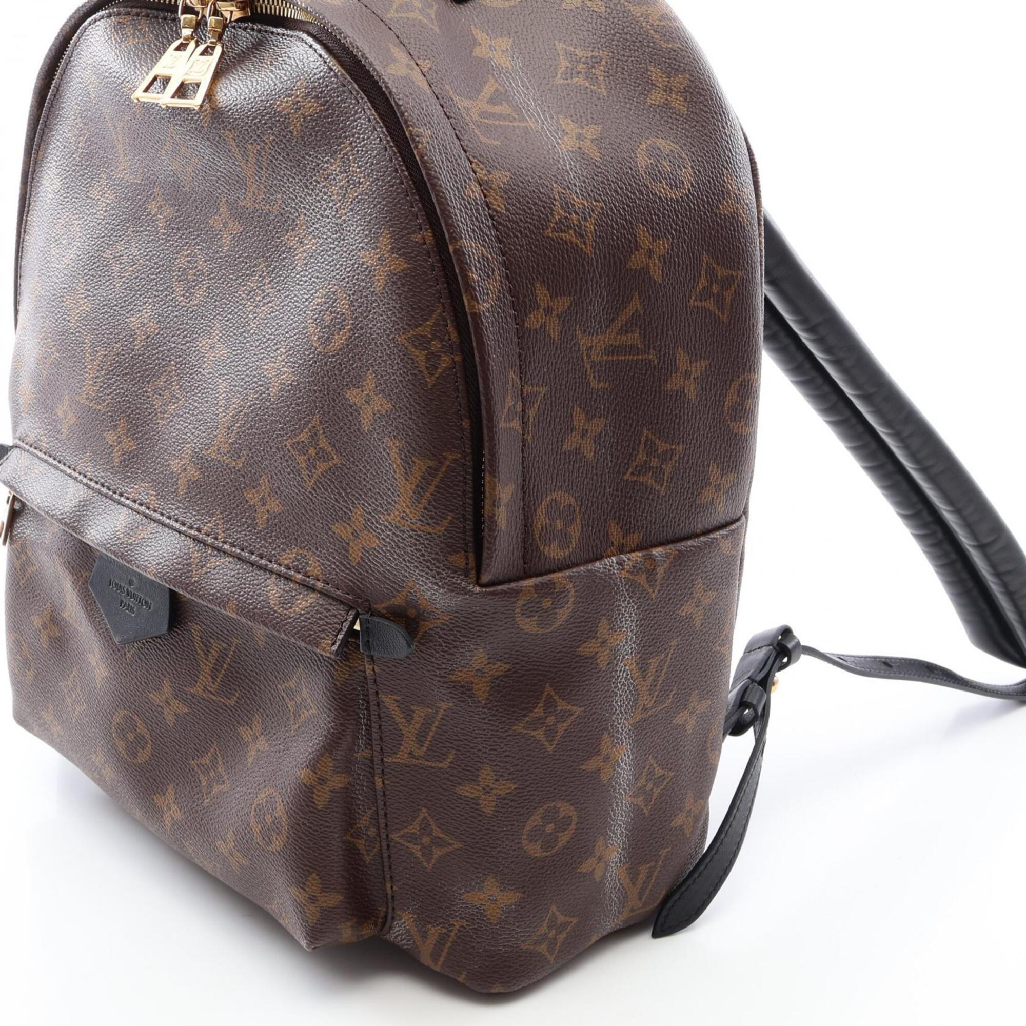Louis Vuitton Brown Monogram Monogram Leather Backpack (Pre-Owned)