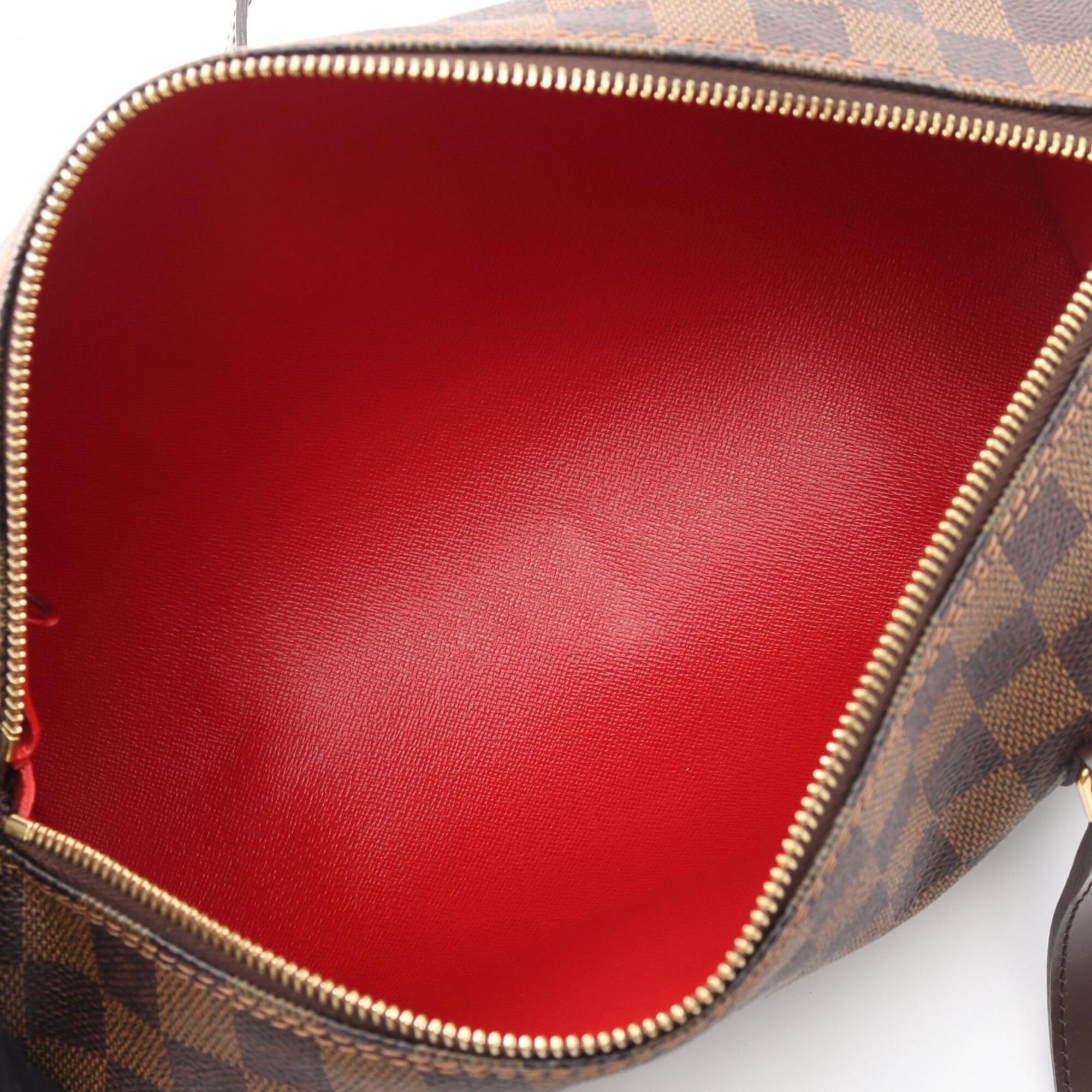 Louis Vuitton Brown Ebene Coated Canvas Damier Canvas Pvc Leather Handbag (Pre-Owned)