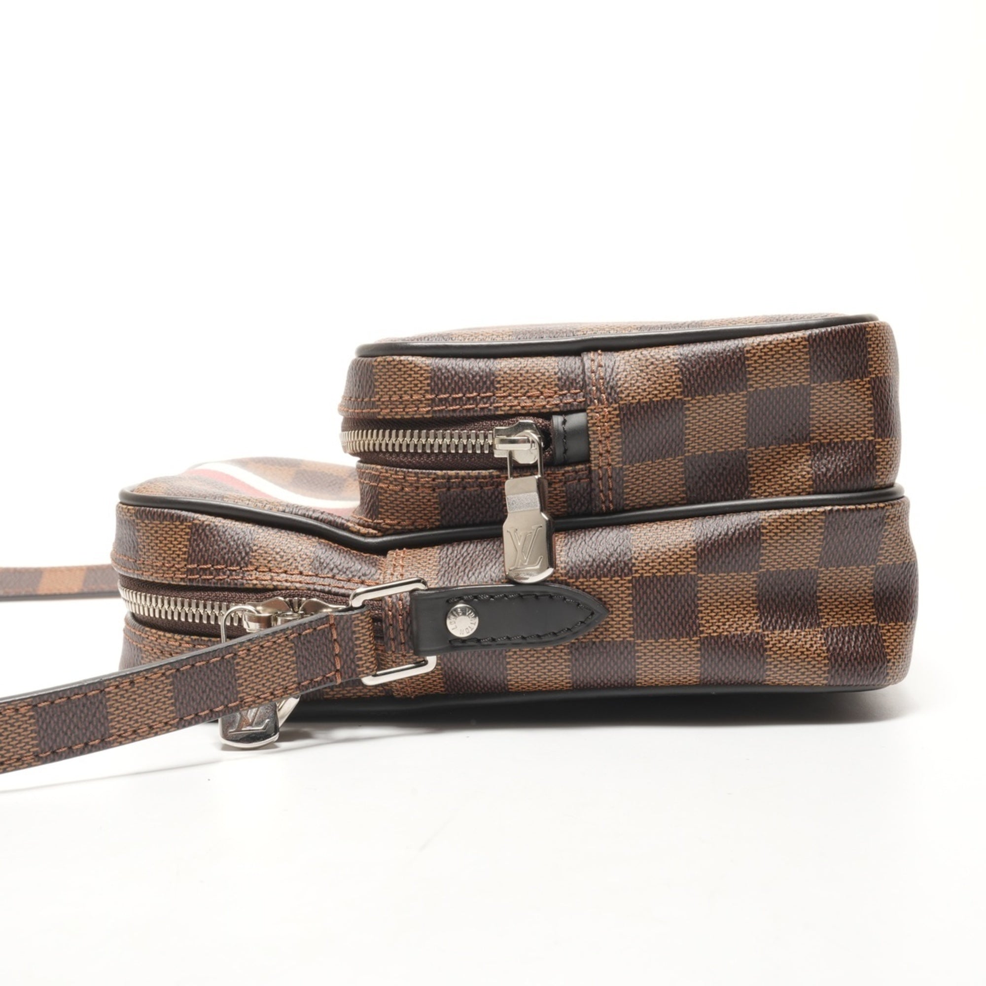 Louis Vuitton Damier Brown Damier Canvas Shoulder Bag (Pre-Owned)