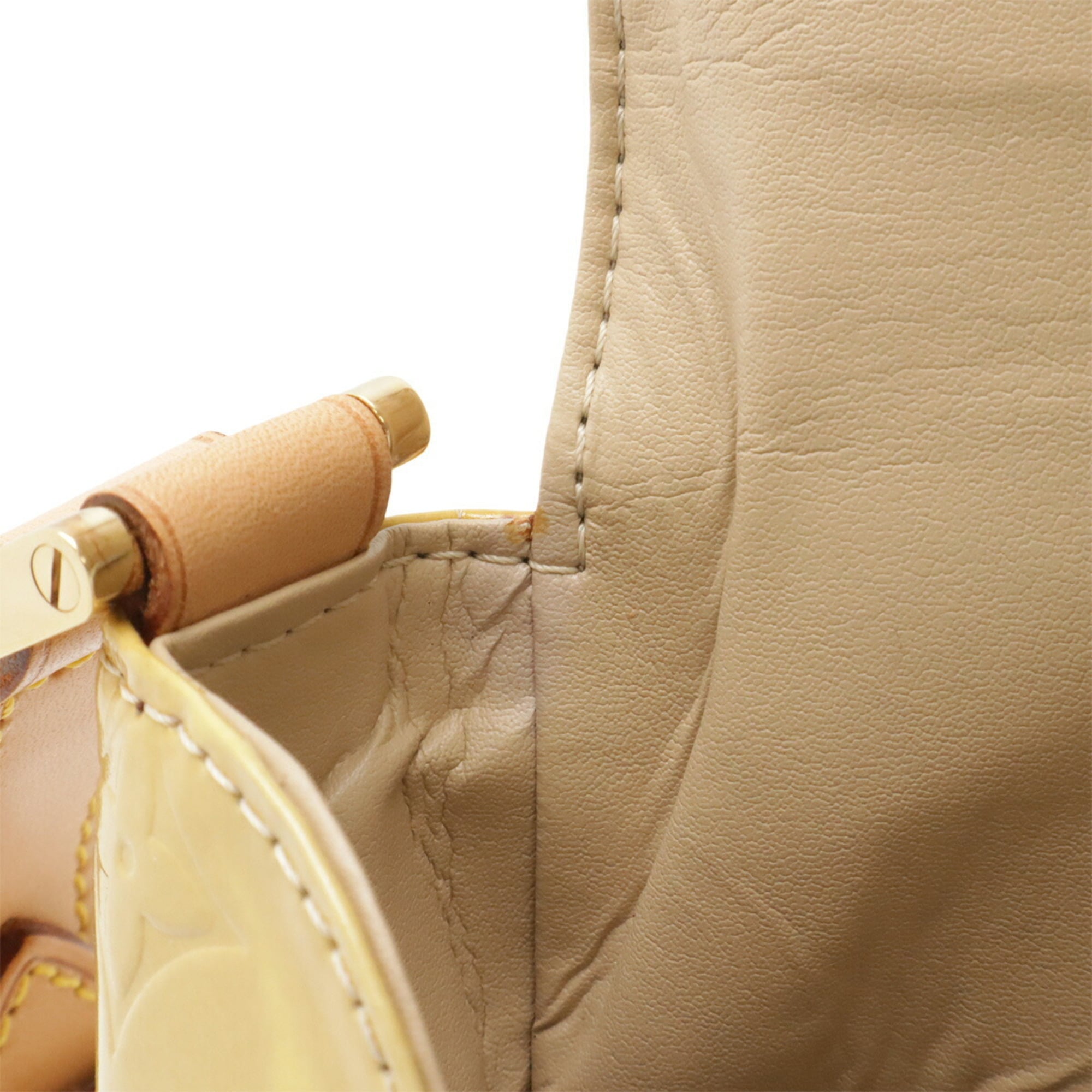 Louis Vuitton Monogram Vernis Beige Shoulder Bag (Pre-Owned)