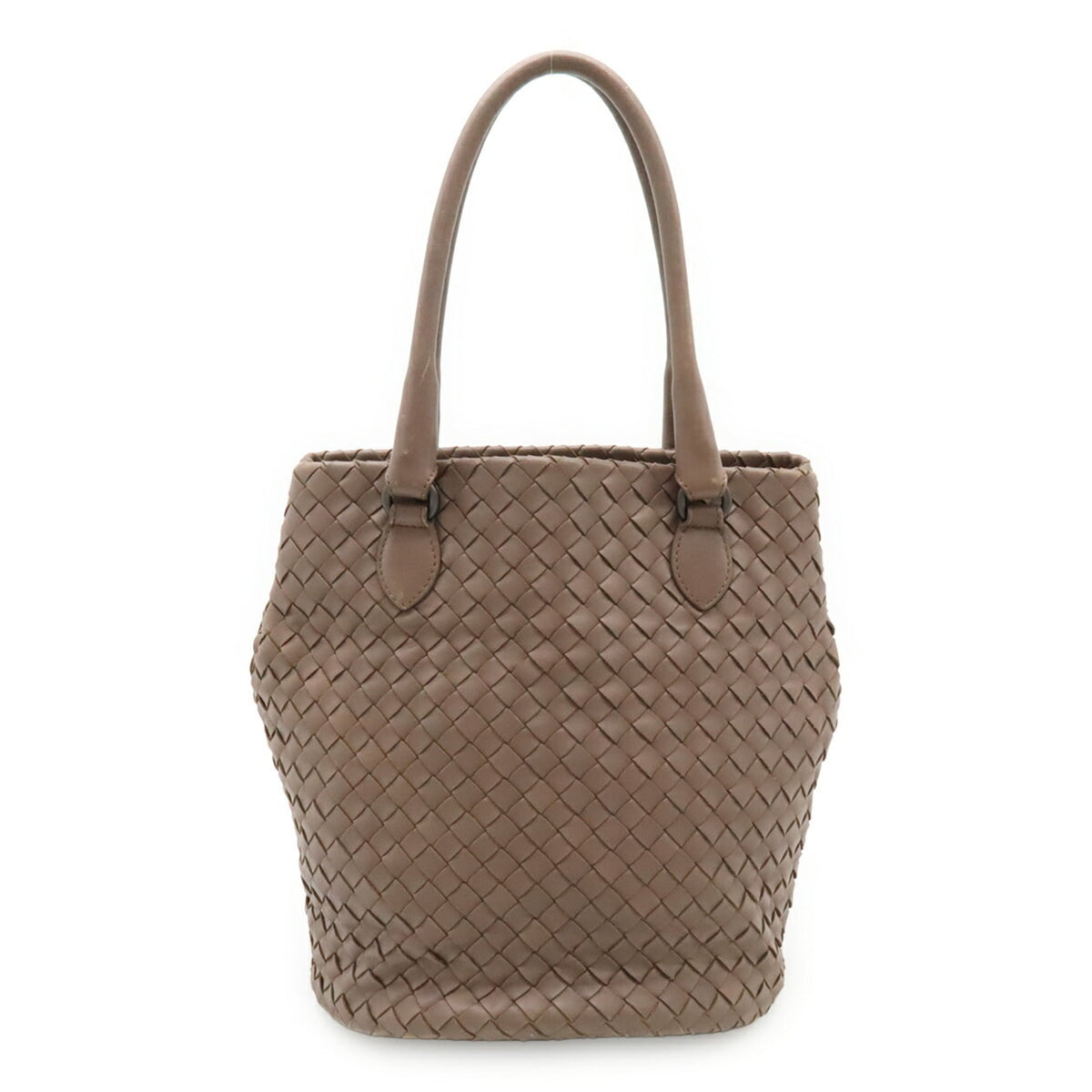 Bottega Veneta Pink Leather Handbag Tote Bag (Pre-Owned)