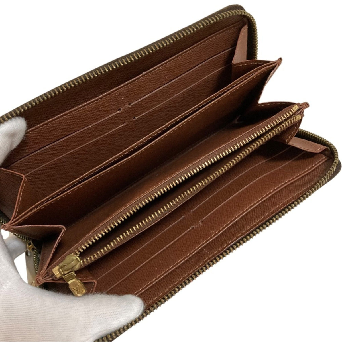 Louis Vuitton Brown Monogram Monogram Long Wallet (Bi-Fold) (Pre-Owned)