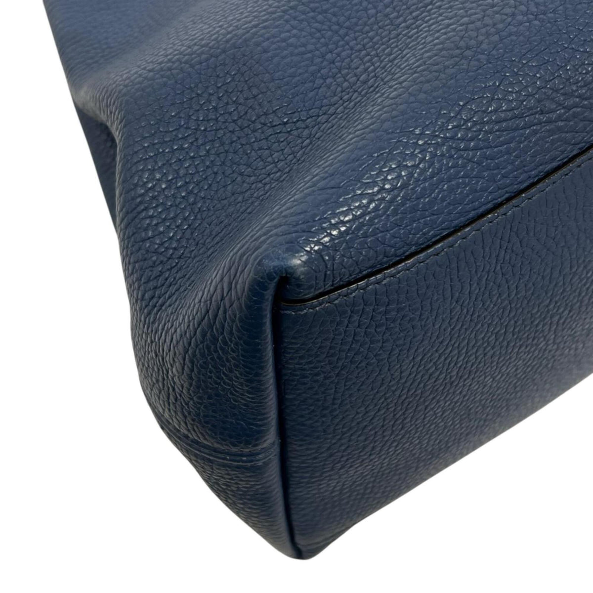 Gucci Blue Leather Shoulder Bag (Pre-Owned)