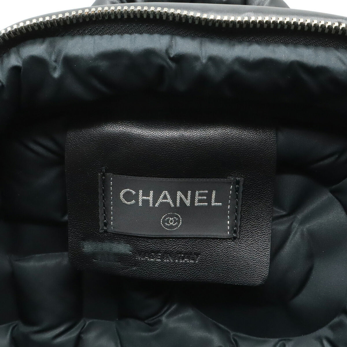 Chanel Black Nylon Backpack (Pre-Owned)