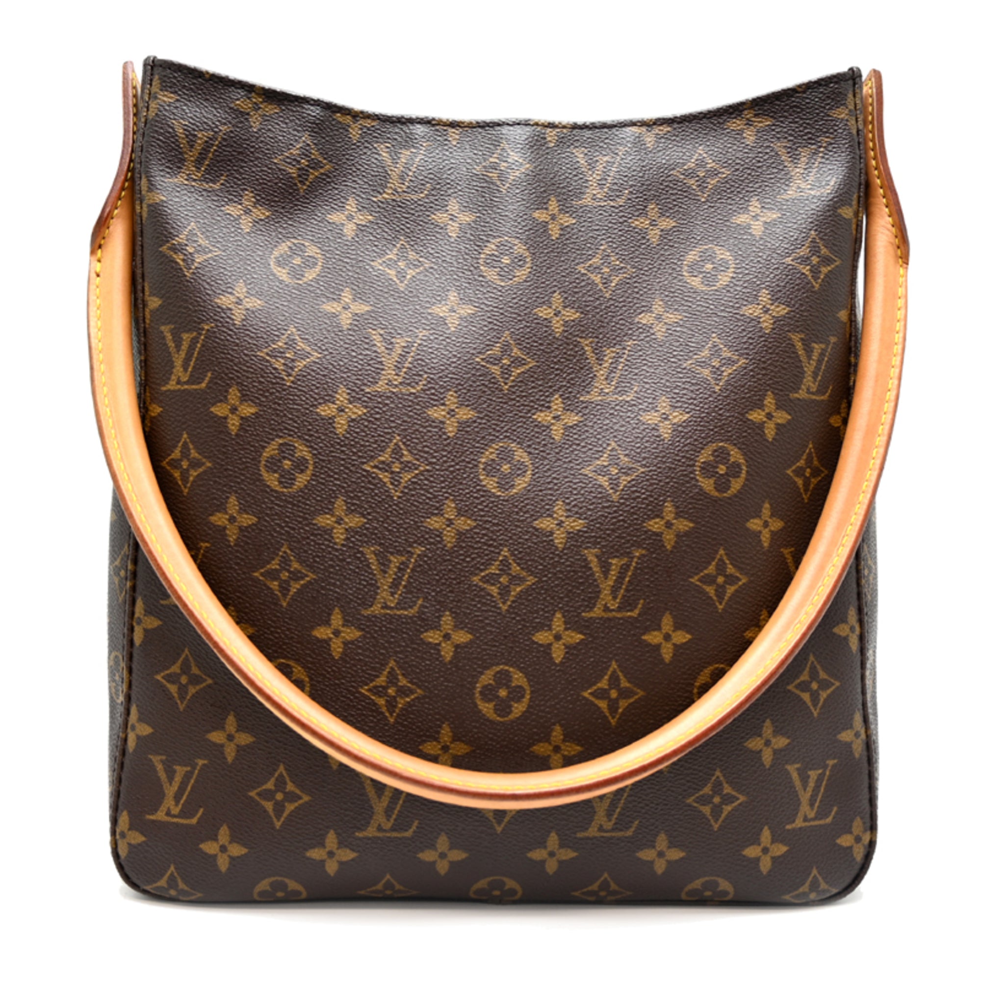 Louis Vuitton Brown Monogram Shoulder Bag (Pre-Owned)