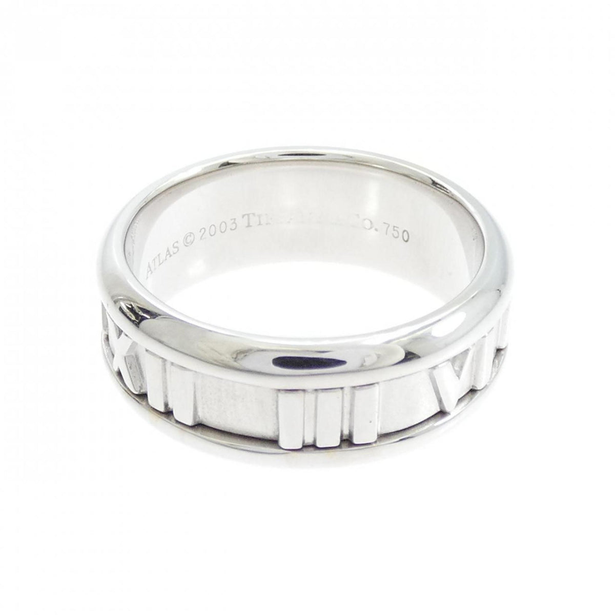 Tiffany White Gold White Gold (18K) Band Ring (Pre-Owned)