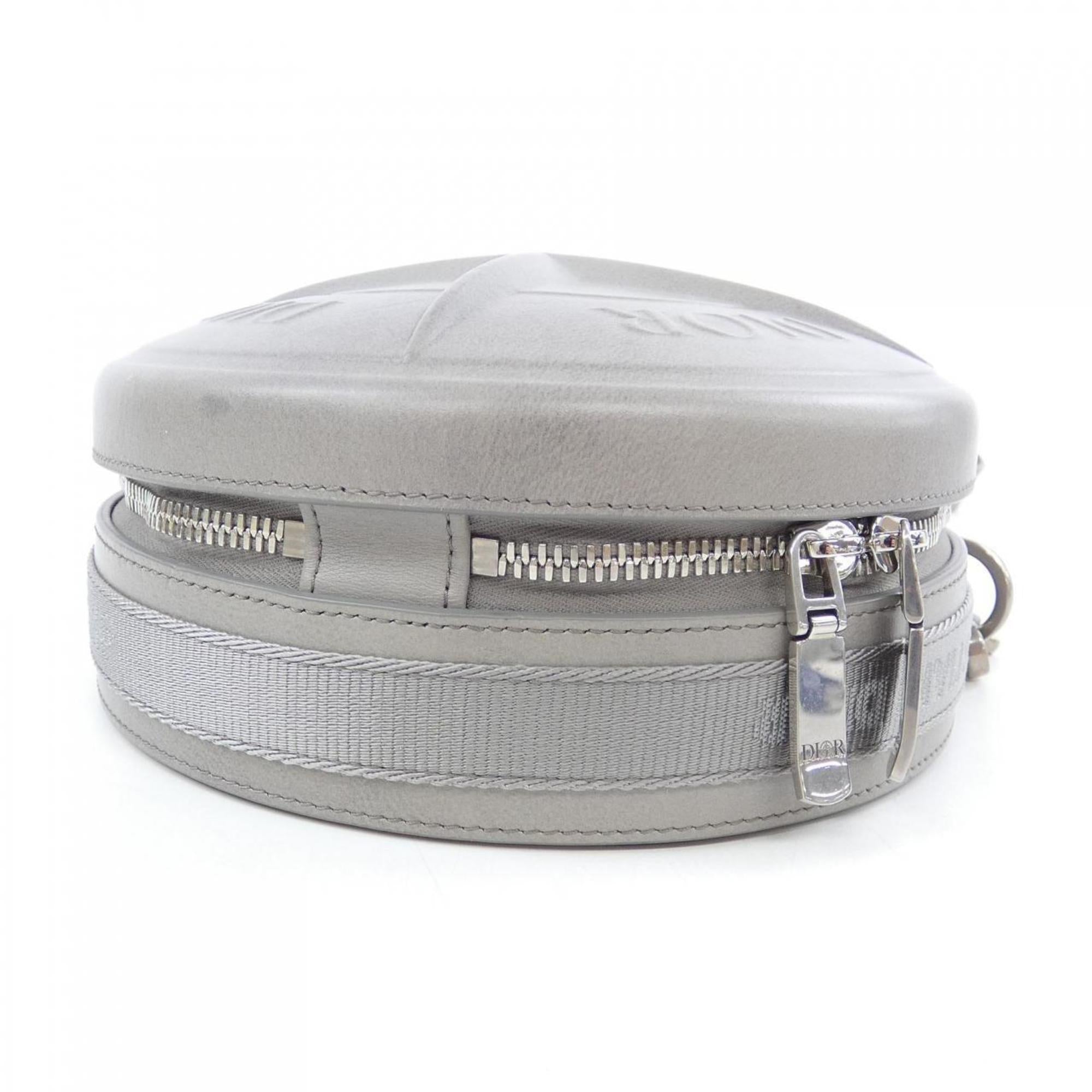 Christian Dior Gray Handbag Shoulder Bag (Pre-Owned)