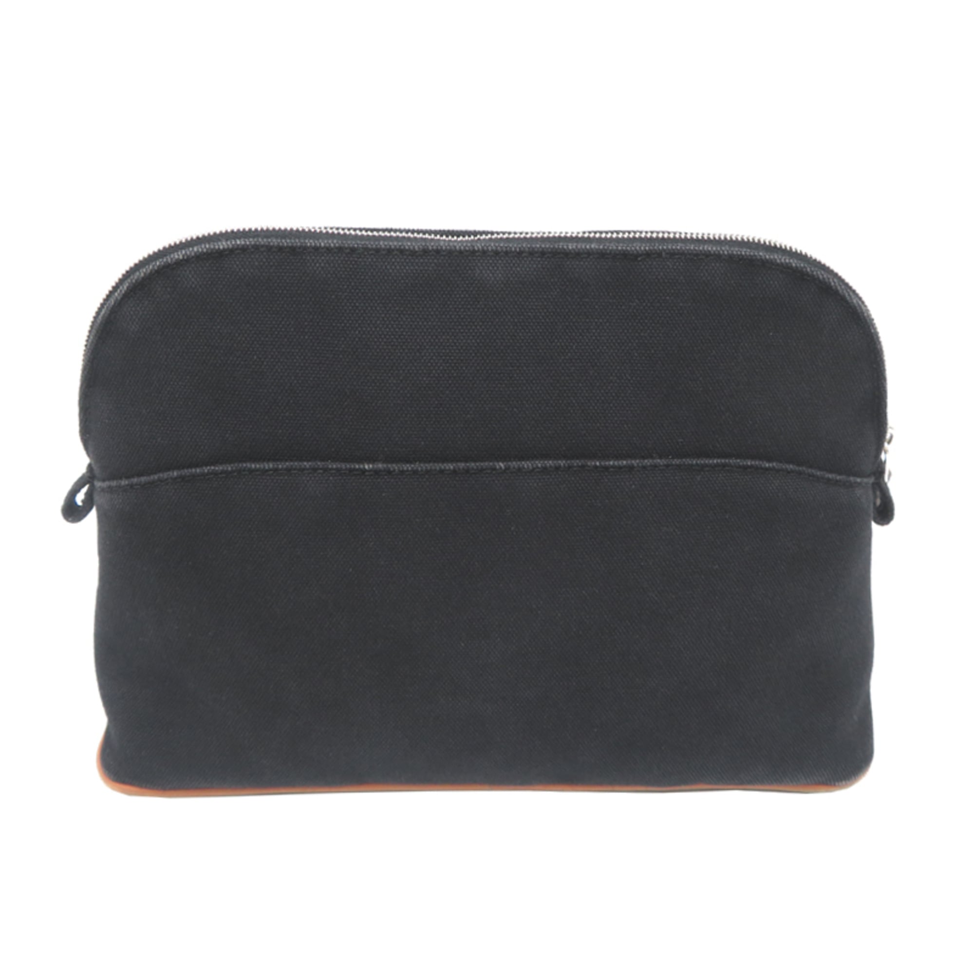 Hermes Black Cotton Pouch (Pre-Owned)