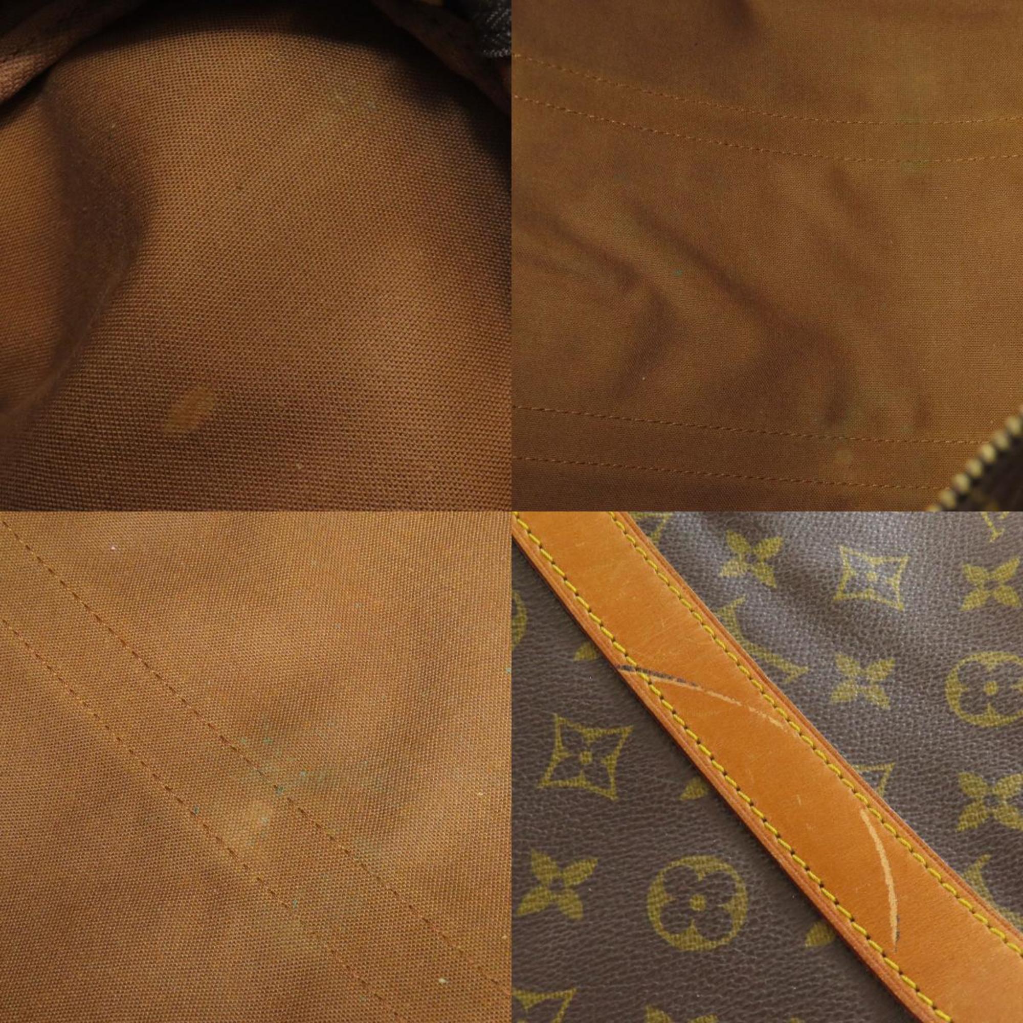 Louis Vuitton Brown Monogram Monogram Canvas Boston Bag (Pre-Owned)